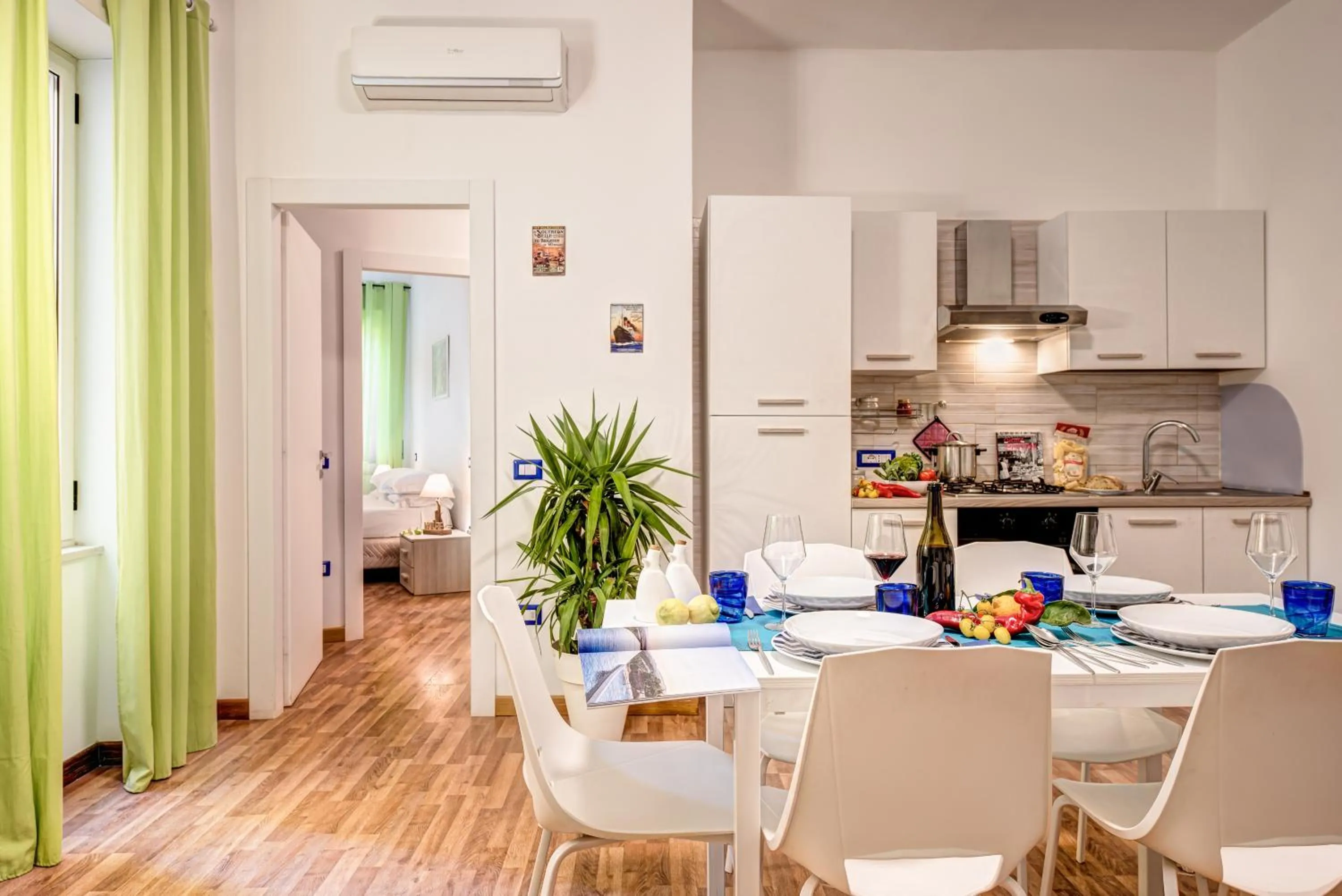 Kitchen or kitchenette in Living Times Apartment