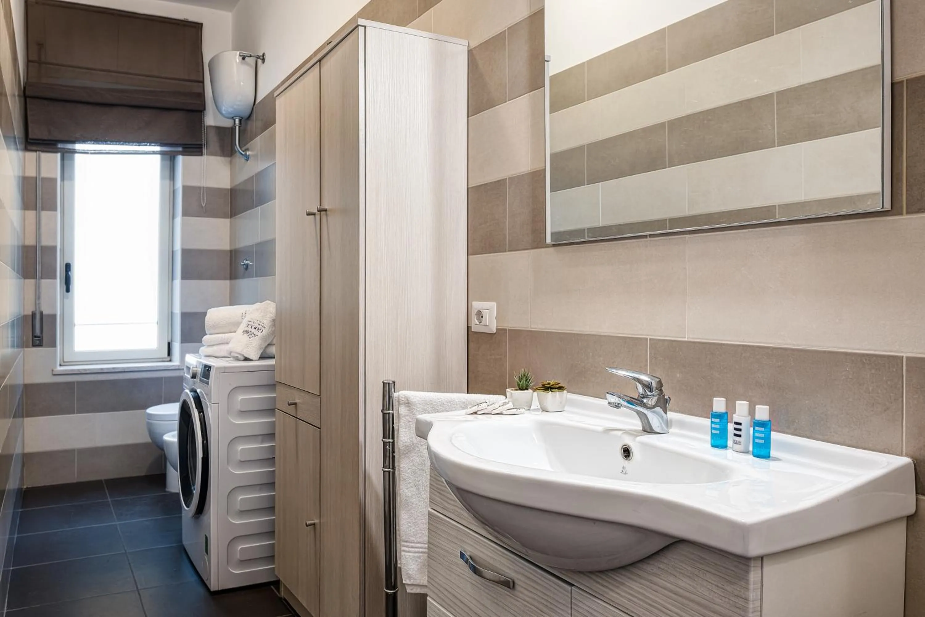 Bathroom in Living Times Apartment