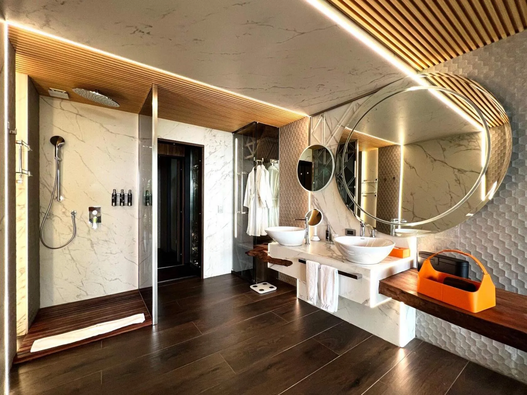 Bathroom in Makanda by The Sea Hotel Adults Only