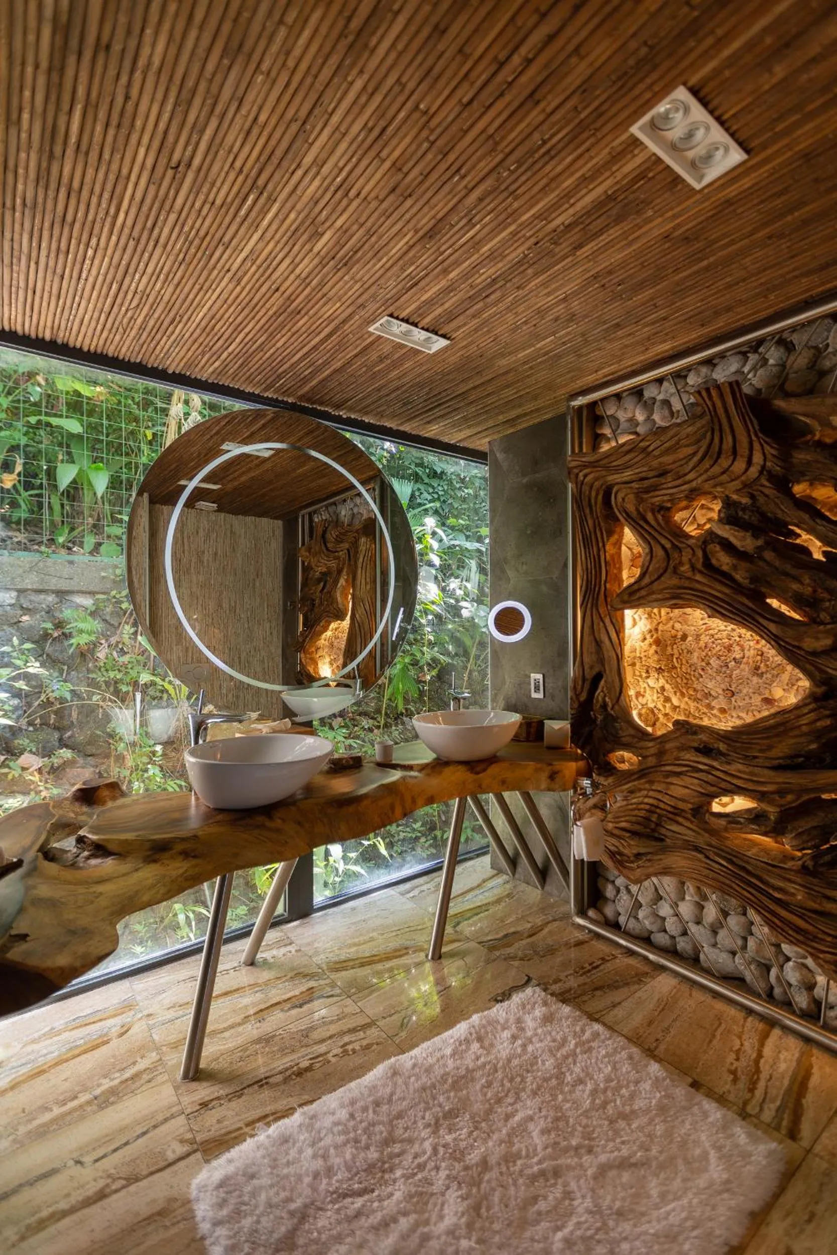 Bathroom in Makanda by The Sea Hotel Adults Only