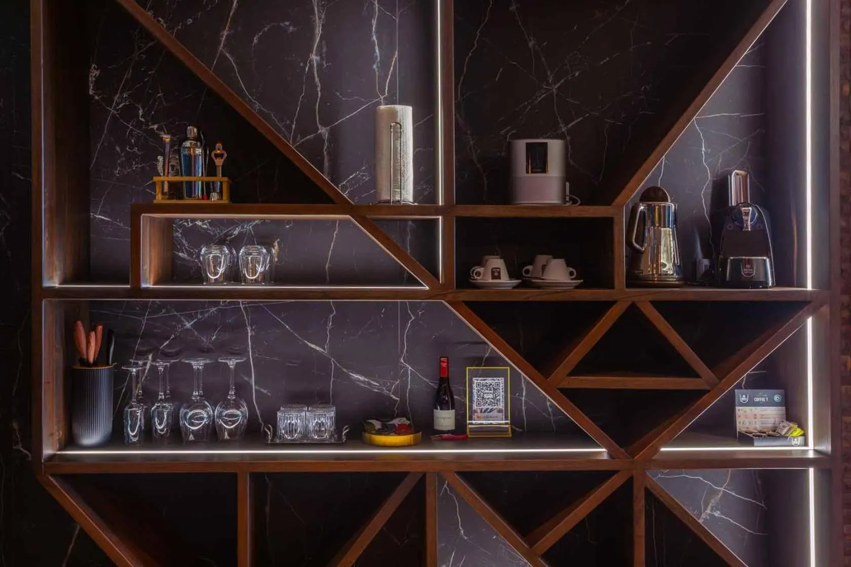 Kitchen or kitchenette in Makanda by The Sea Hotel Adults Only