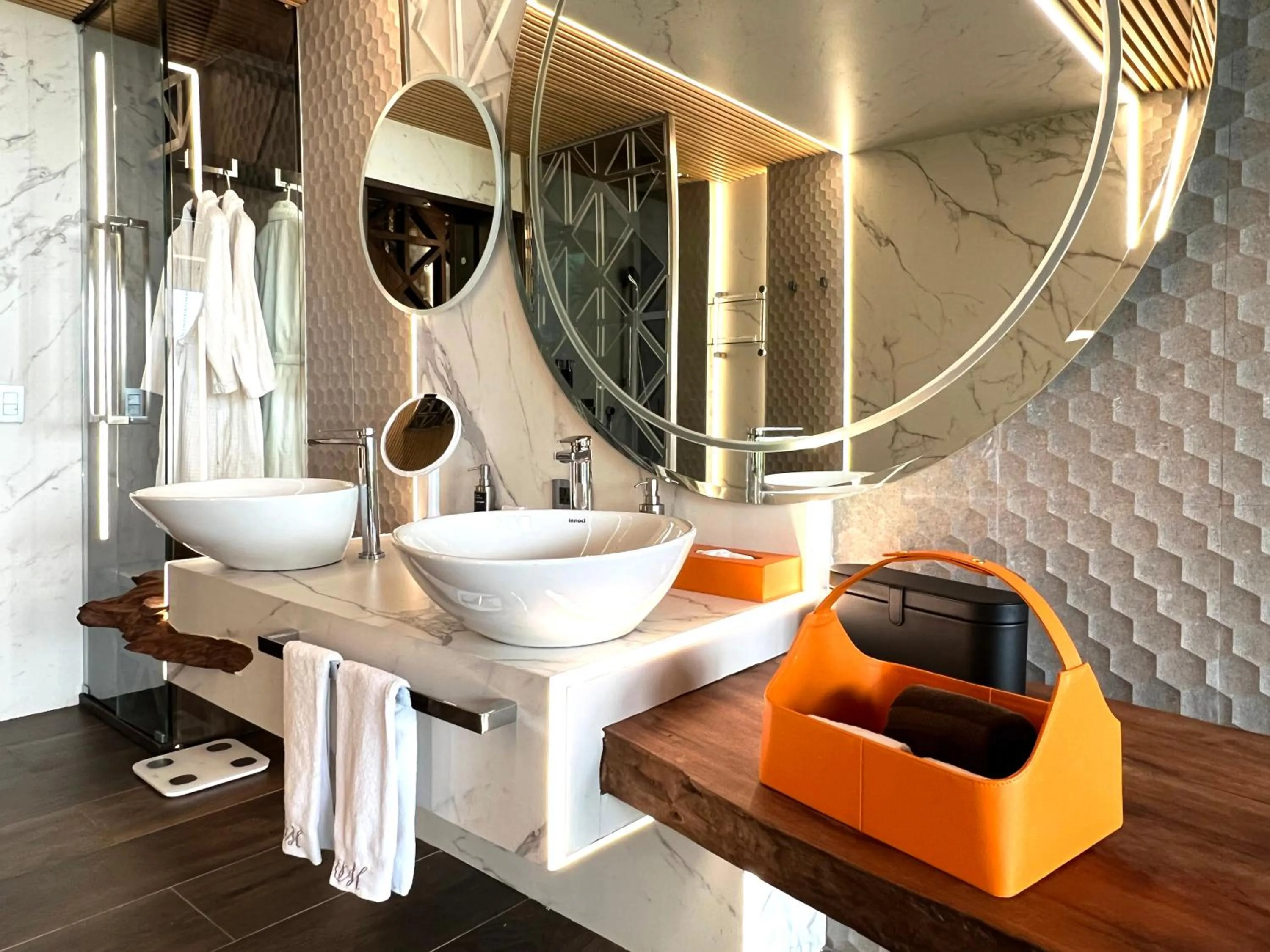 Bathroom in Makanda by The Sea Hotel Adults Only