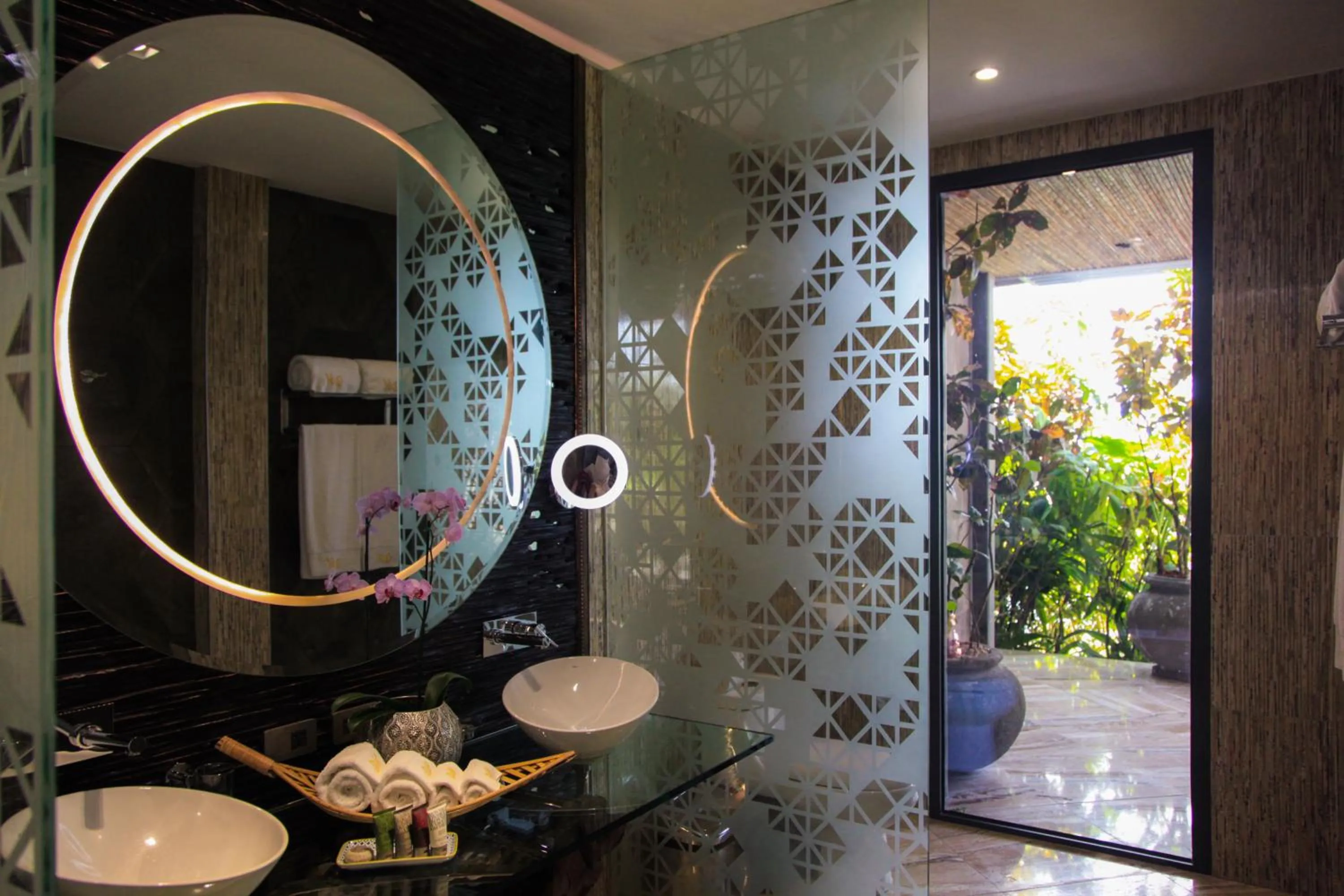 Bathroom in Makanda by The Sea Hotel Adults Only