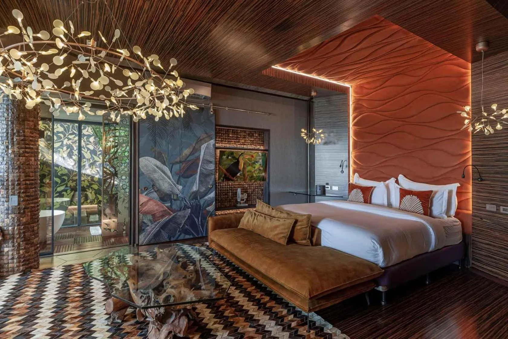 Bed in Makanda by The Sea Hotel Adults Only