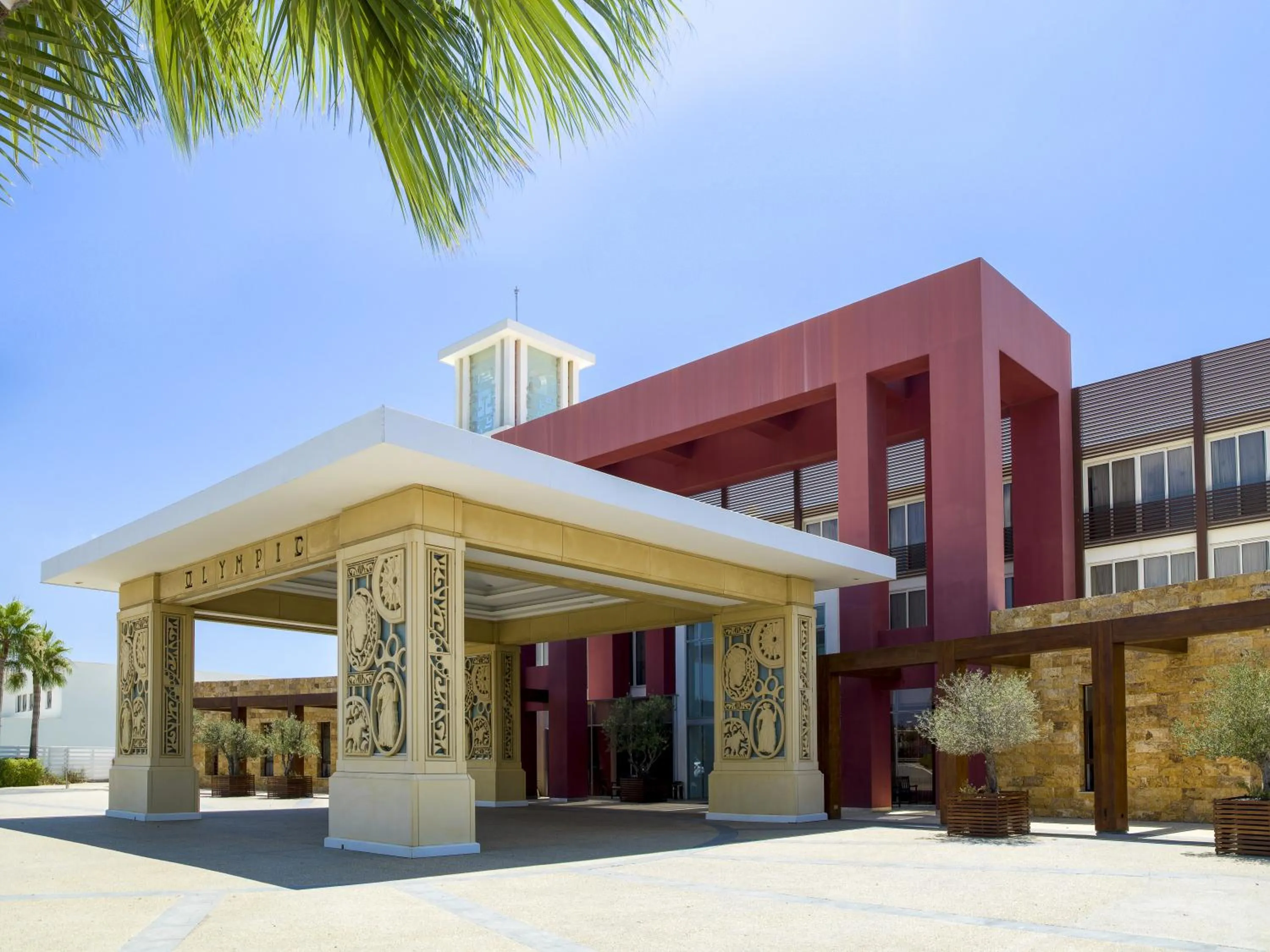 Facade/entrance in Olympic Lagoon Resort Ayia Napa