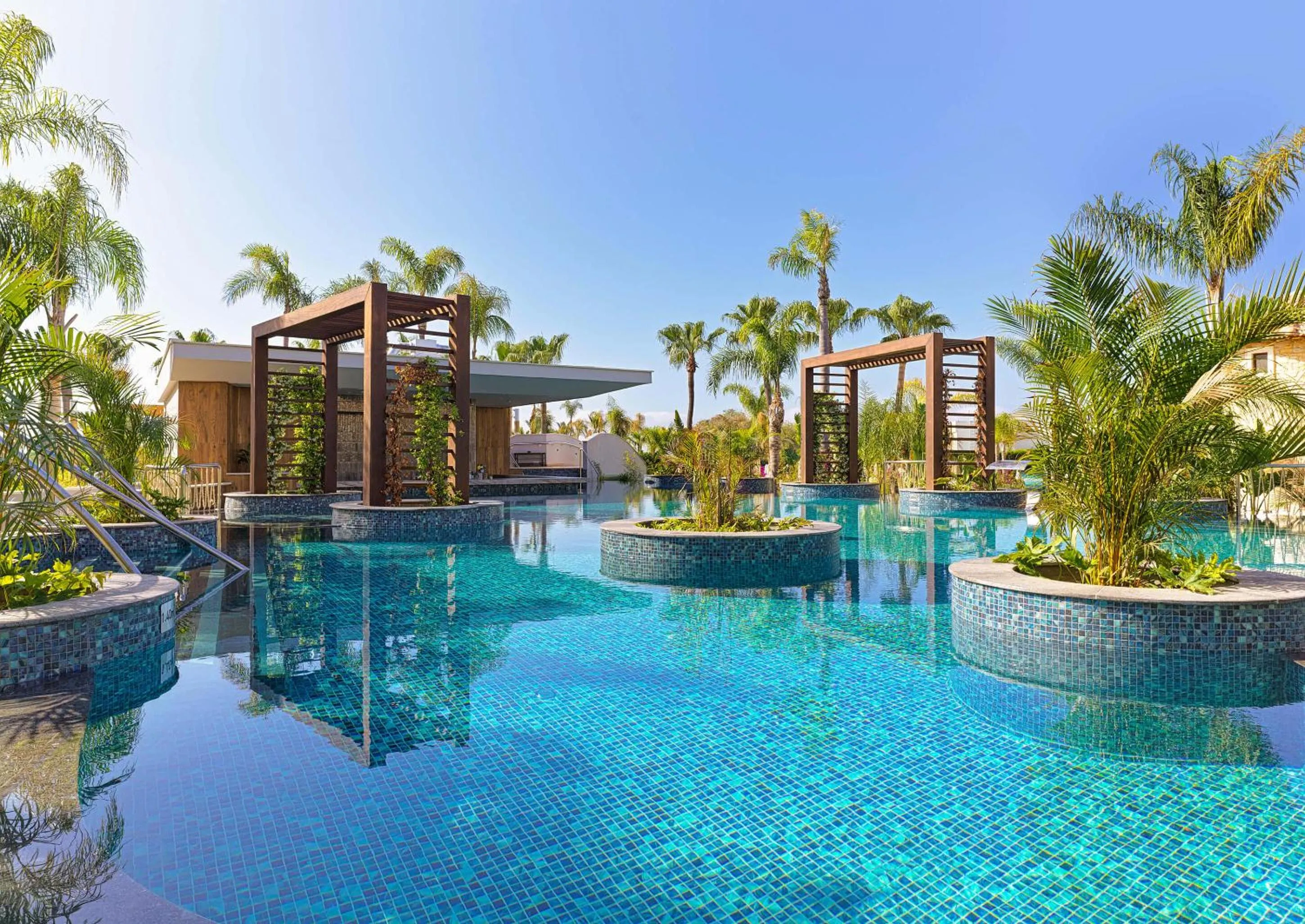 Swimming pool in Olympic Lagoon Resort Ayia Napa