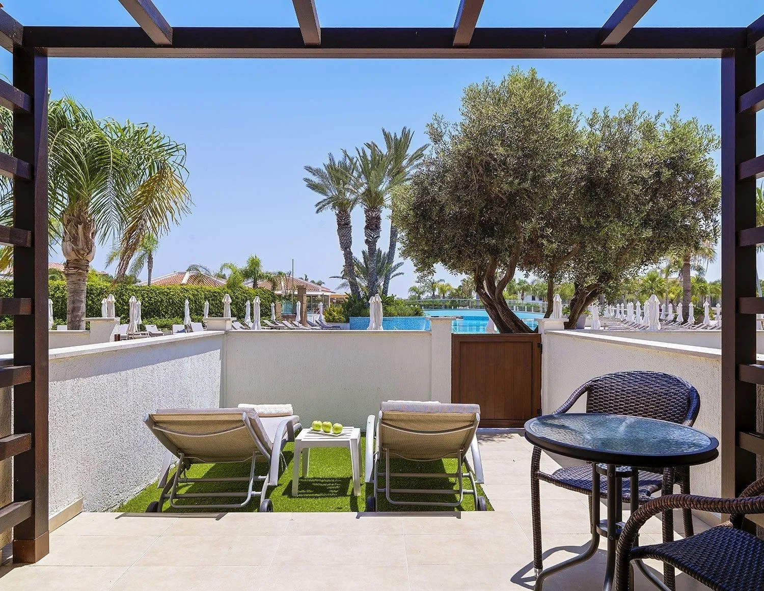 Garden in Olympic Lagoon Resort Ayia Napa