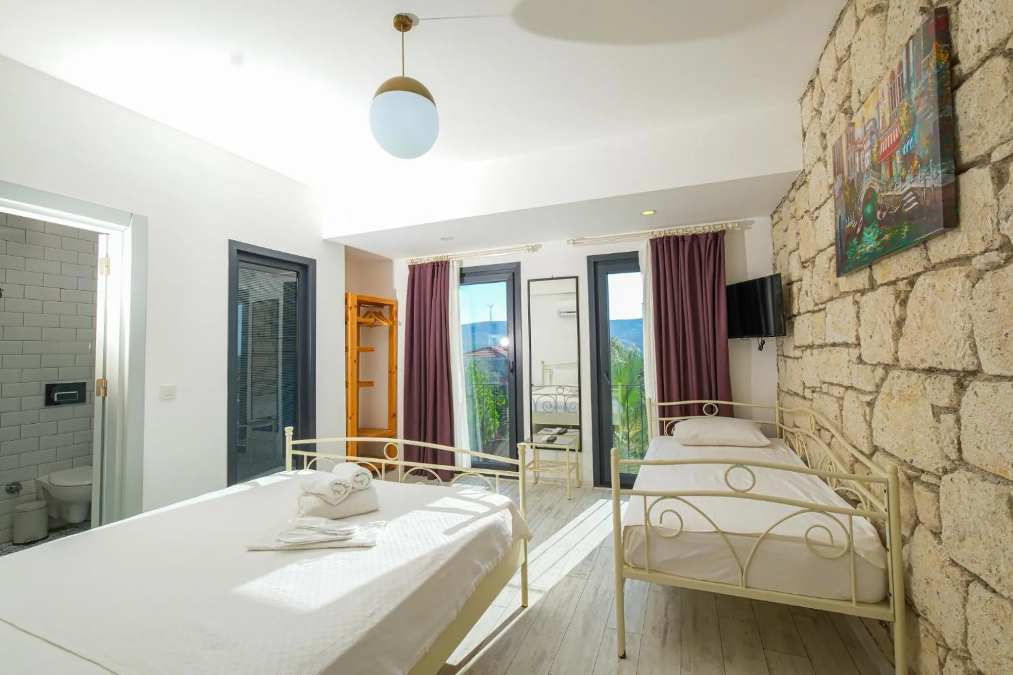 Bed in Kybele Alaçatı