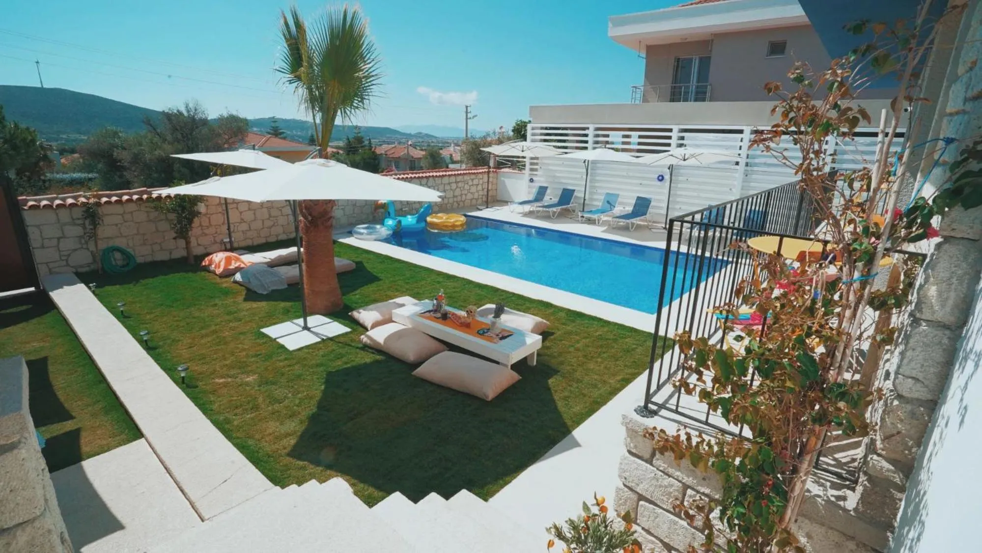 Garden view in Kybele Alaçatı