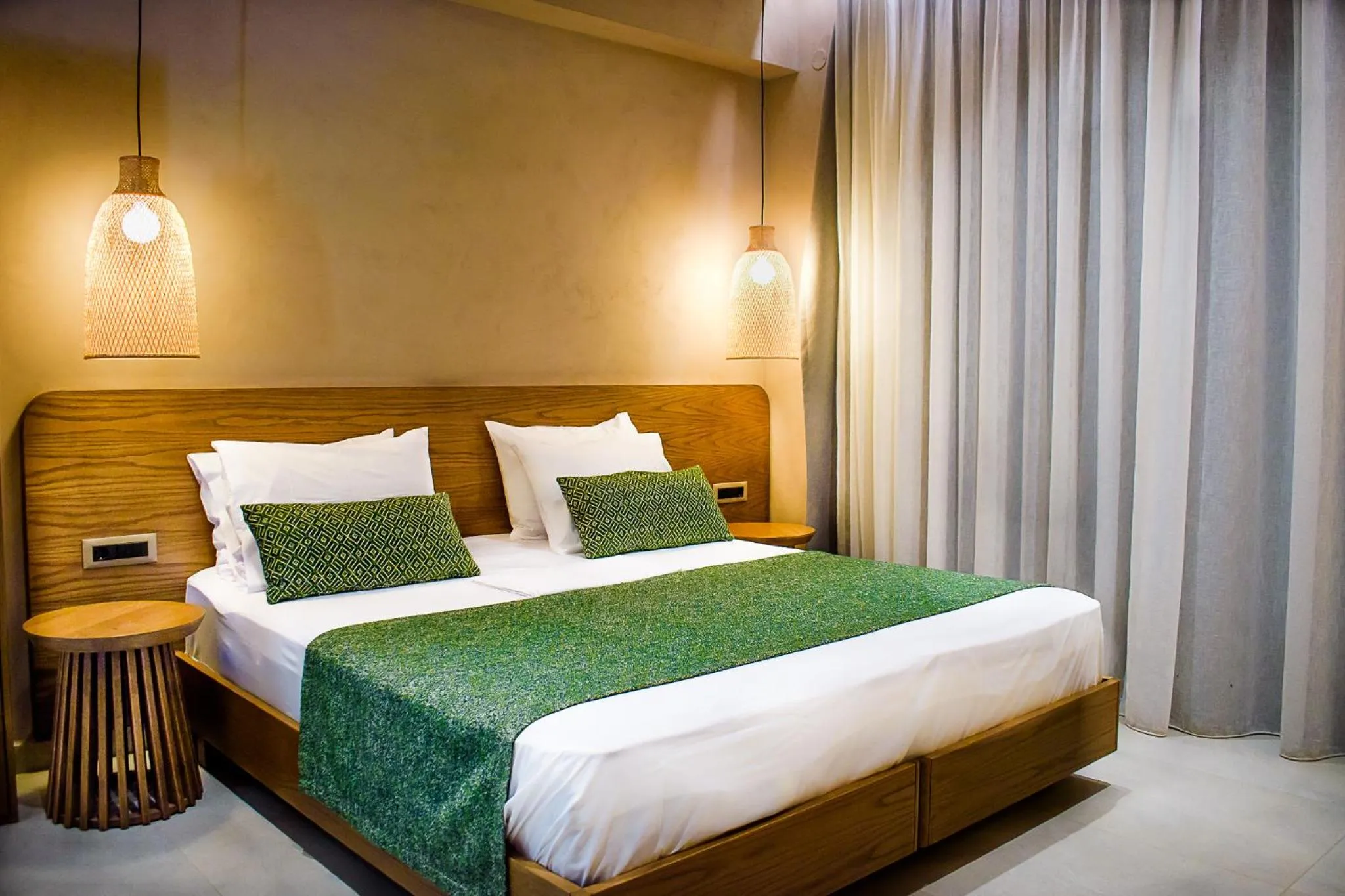 Bed in Panorama Hotel