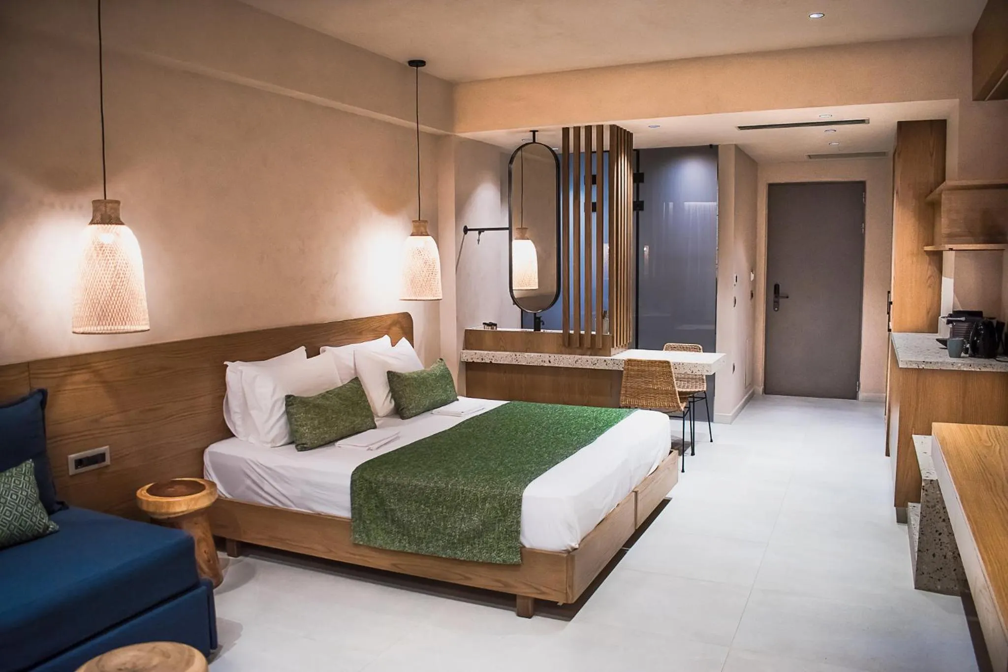 Bed in Panorama Hotel