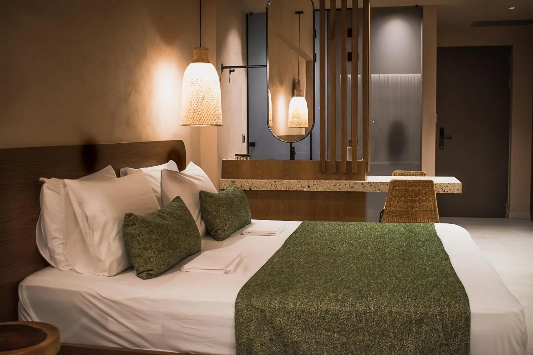 Bed in Panorama Hotel