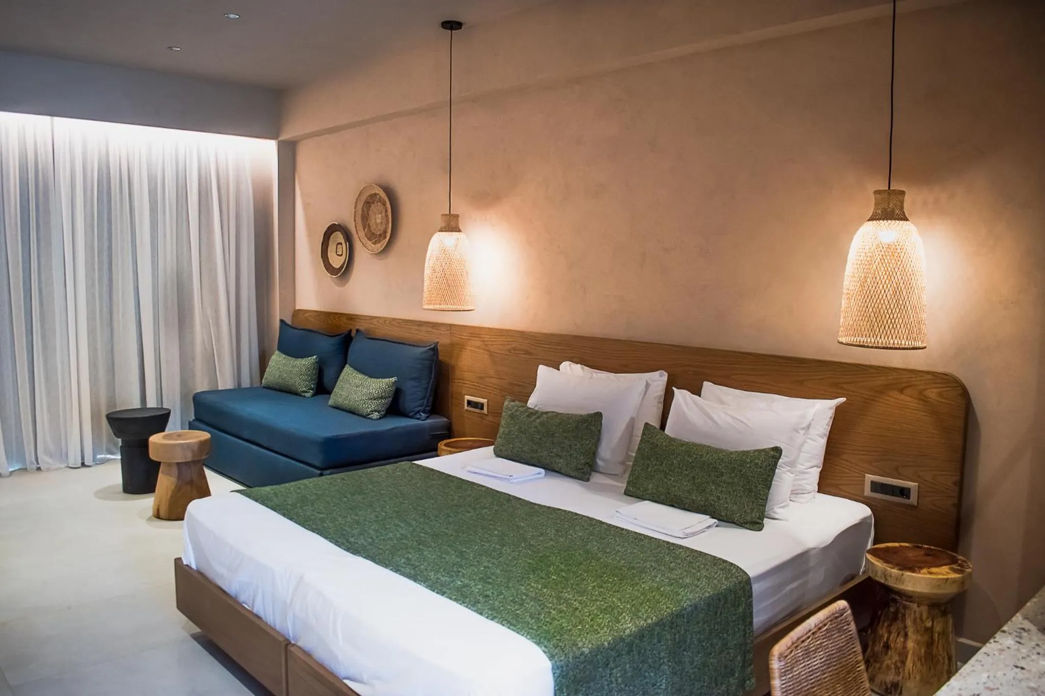 Bed in Panorama Hotel