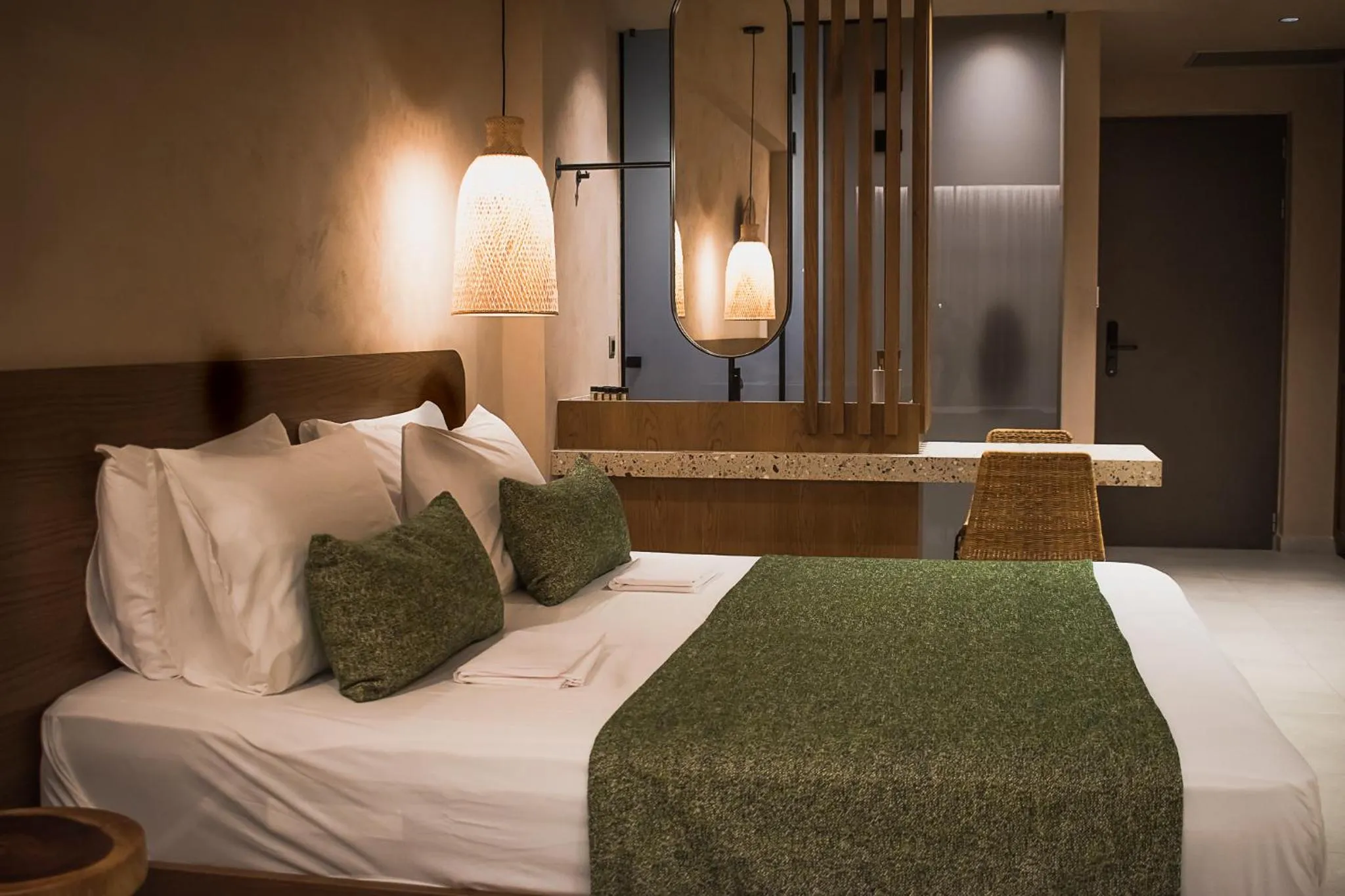 Bed in Panorama Hotel