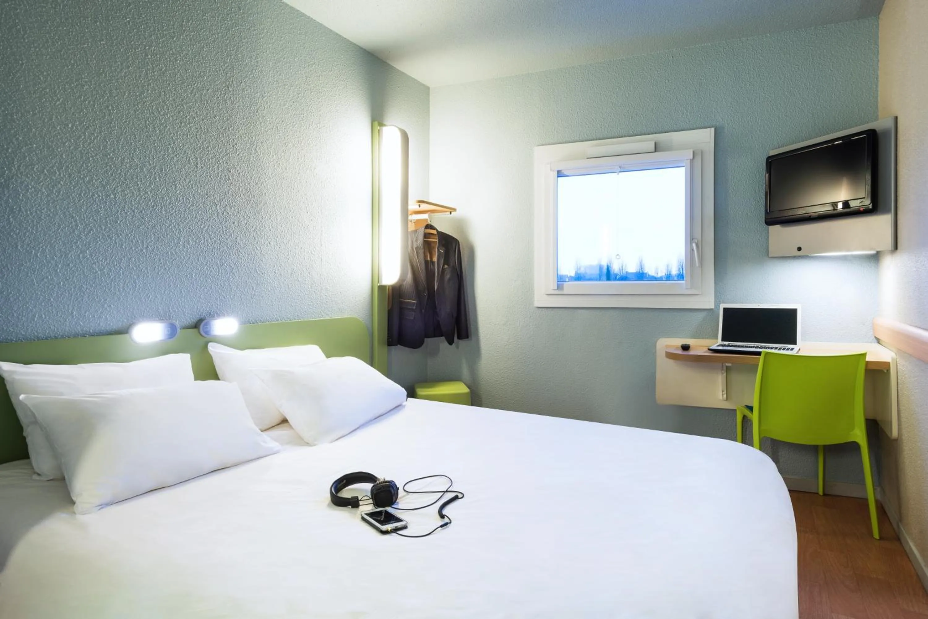 Bed in ibis budget Cabourg Dives sur Mer