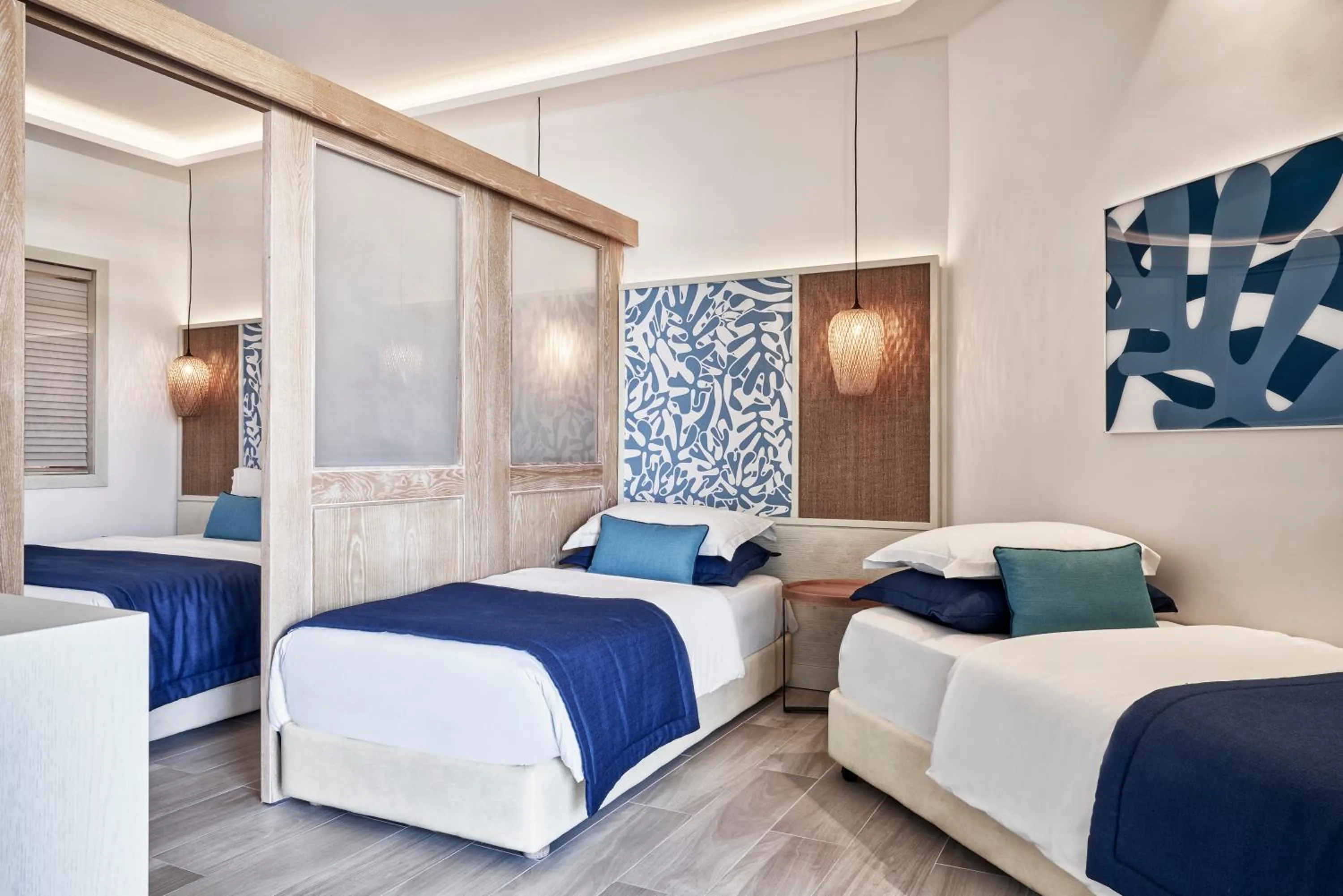 Bed in Atlantica Aegean Blue