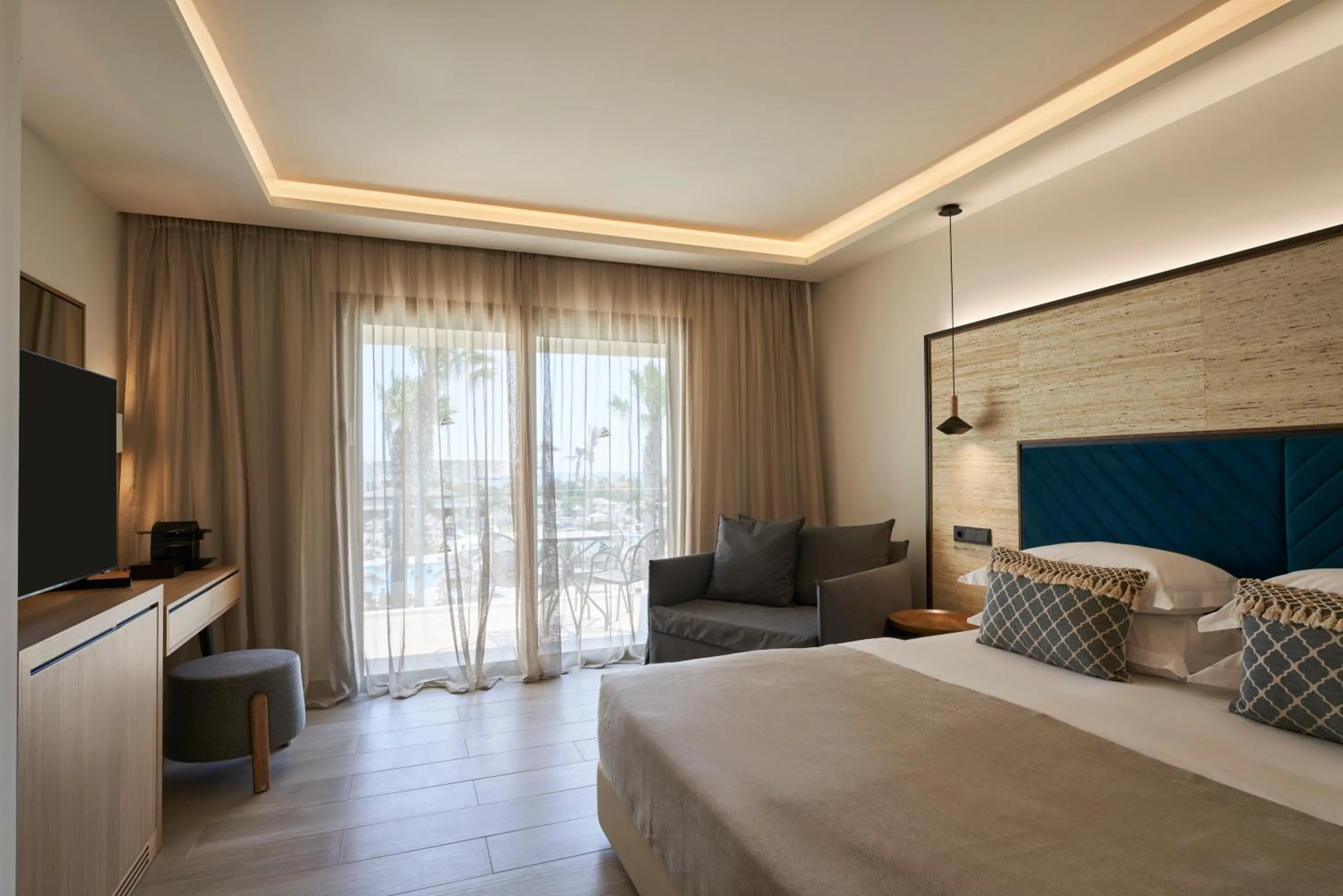 Bed in Atlantica Aegean Blue