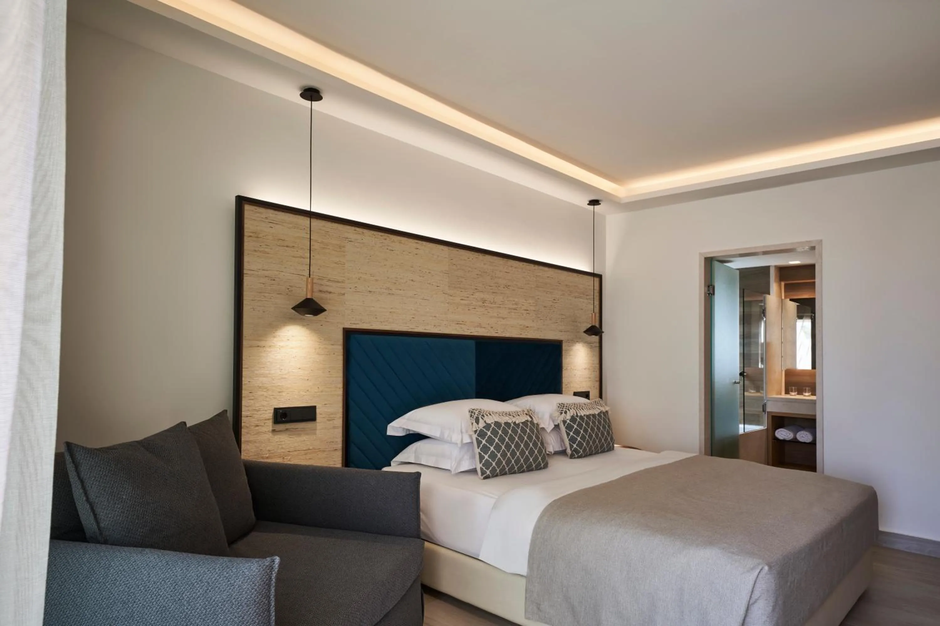 Bed in Atlantica Aegean Blue