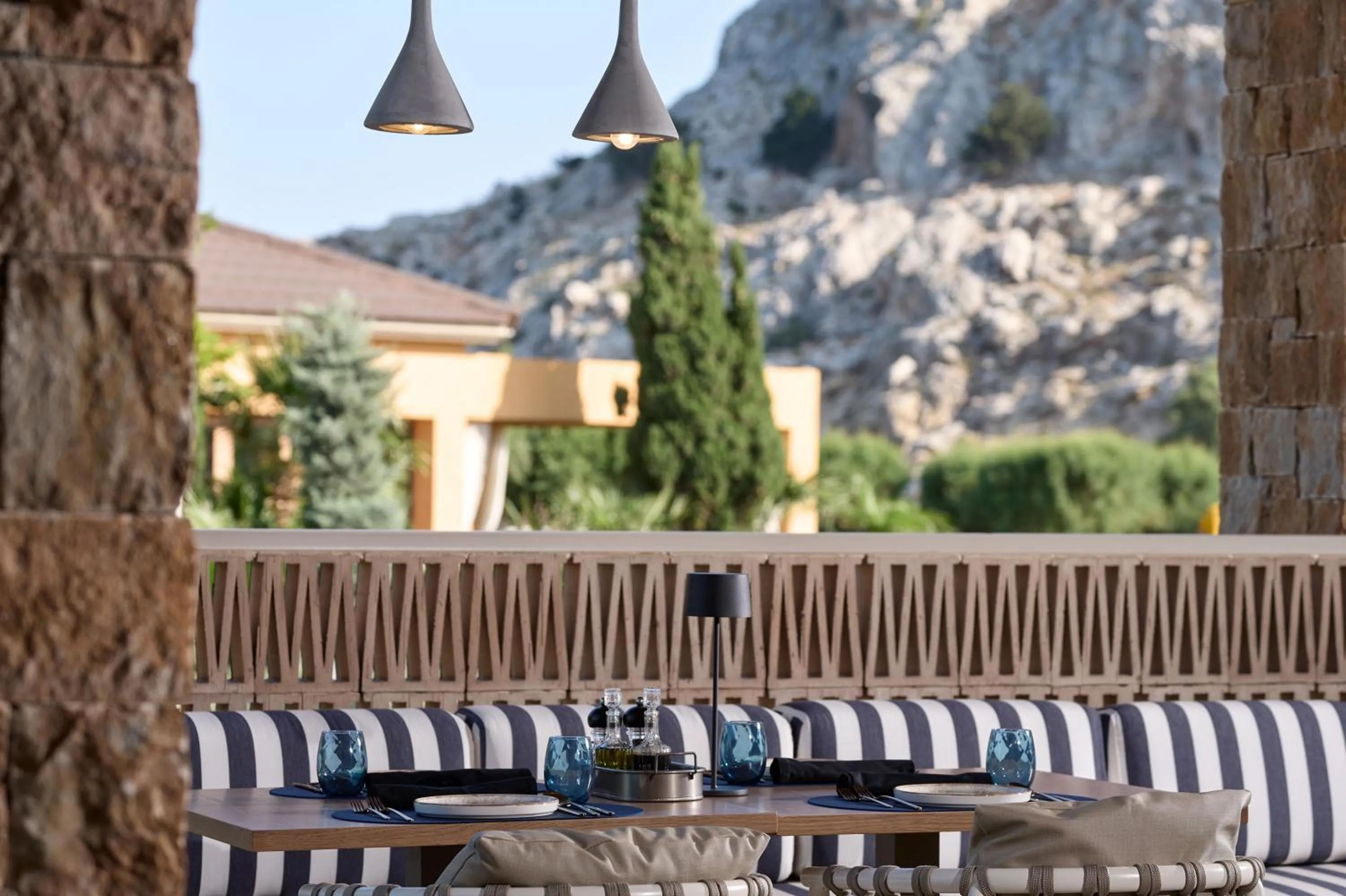 Dining area in Atlantica Aegean Blue