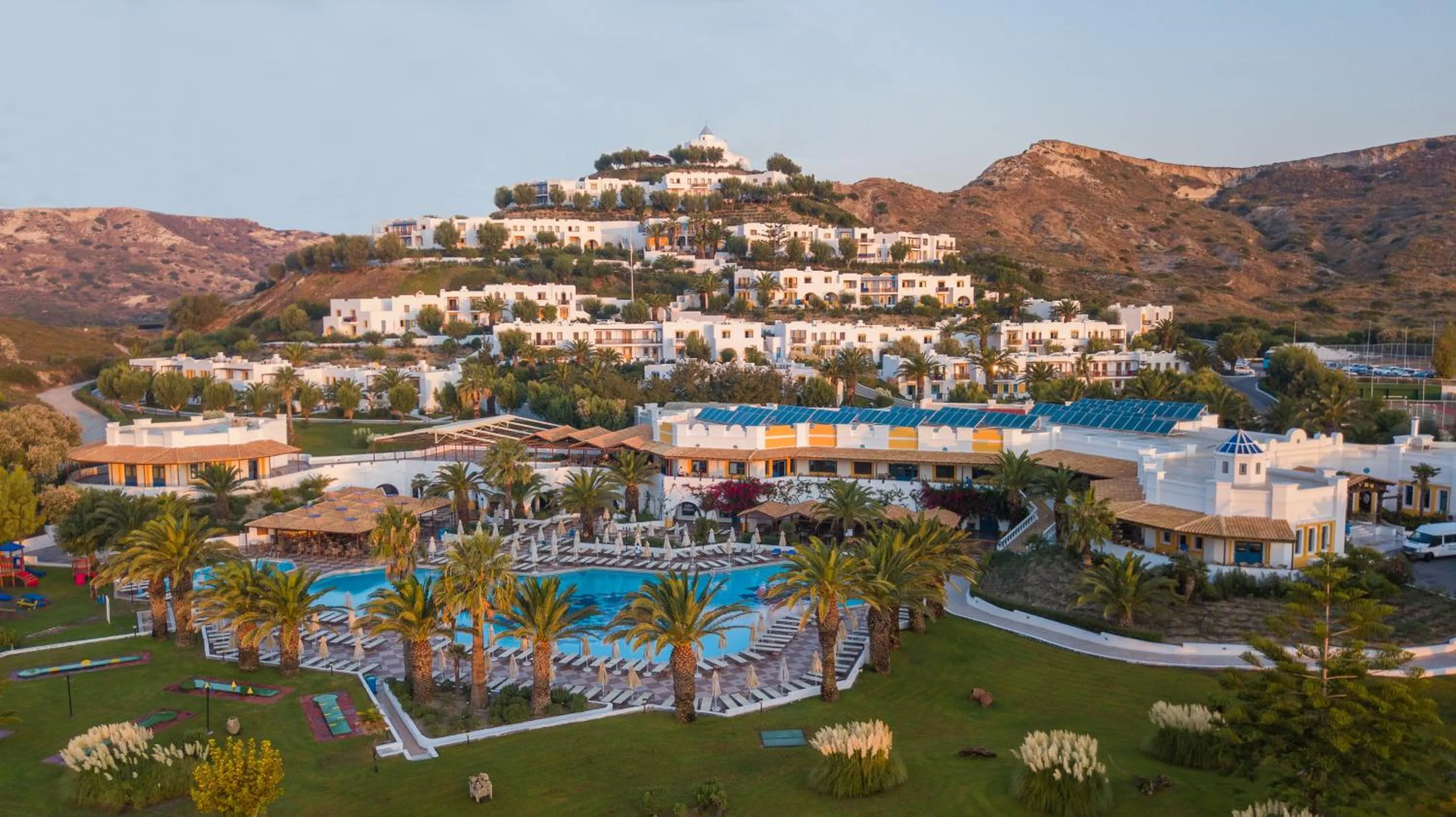 Property building in Lagas Aegean Village