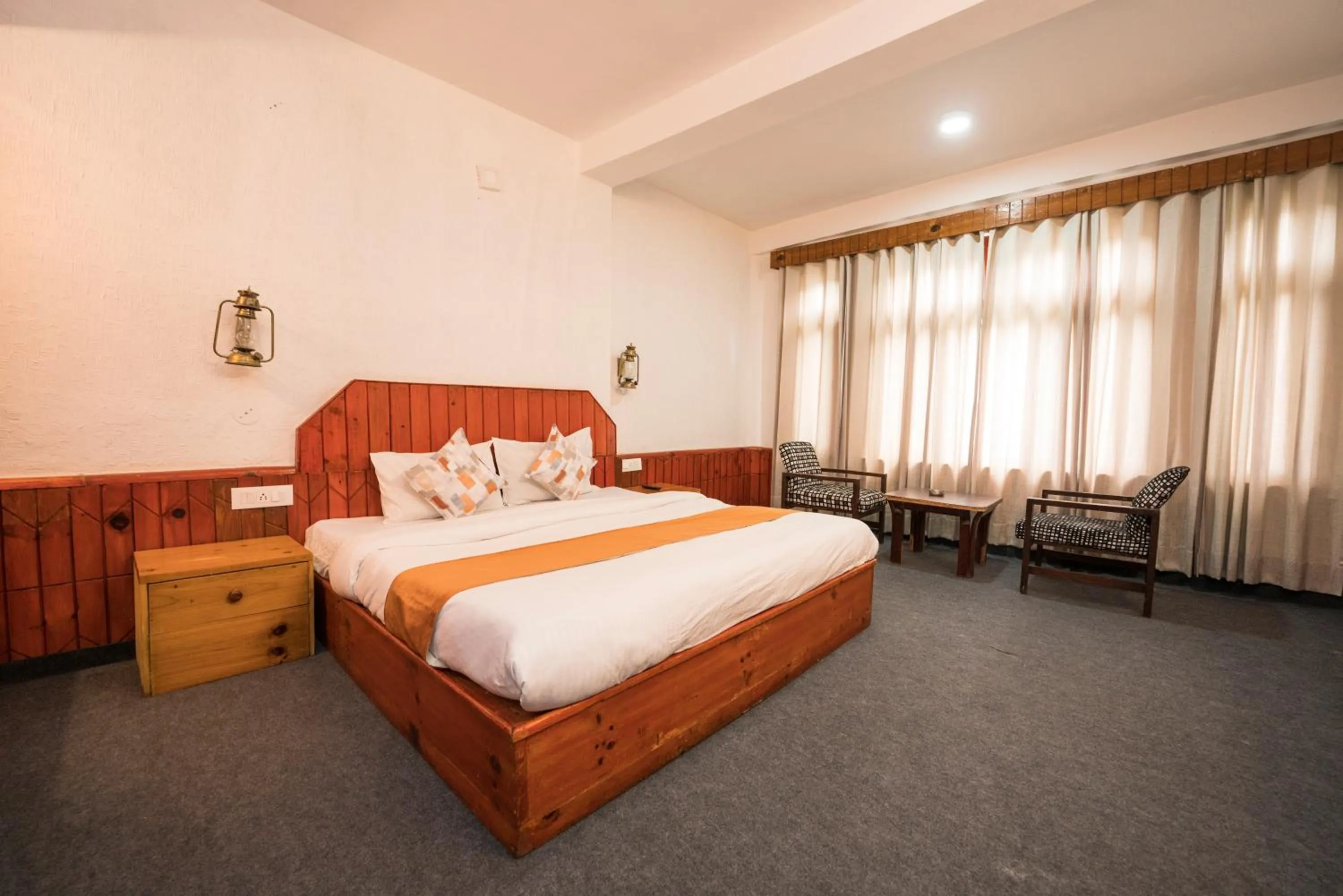 Bed in The Village Manali- Café, Bar & Bistro