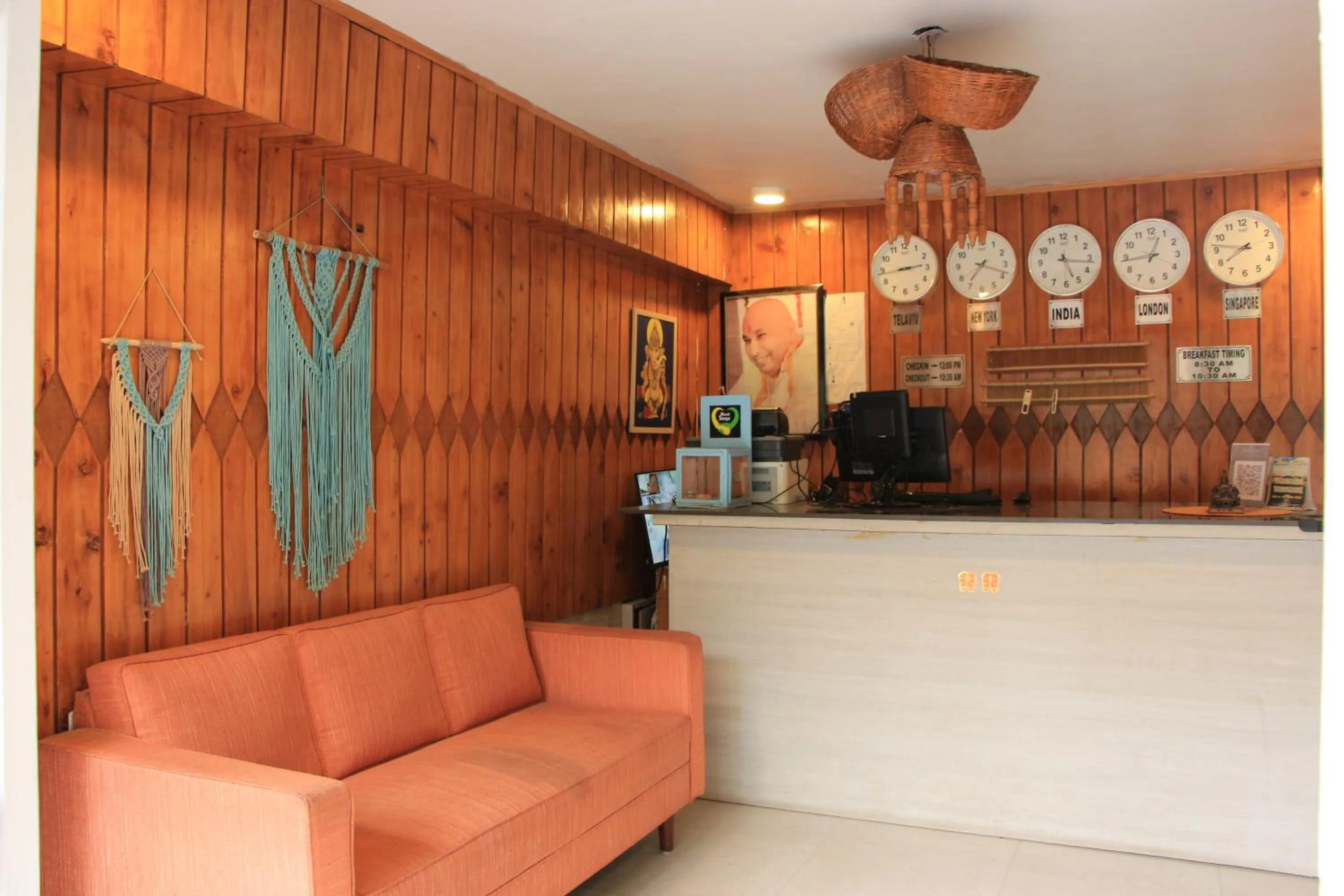 Lobby or reception in The Village Manali- Café, Bar & Bistro