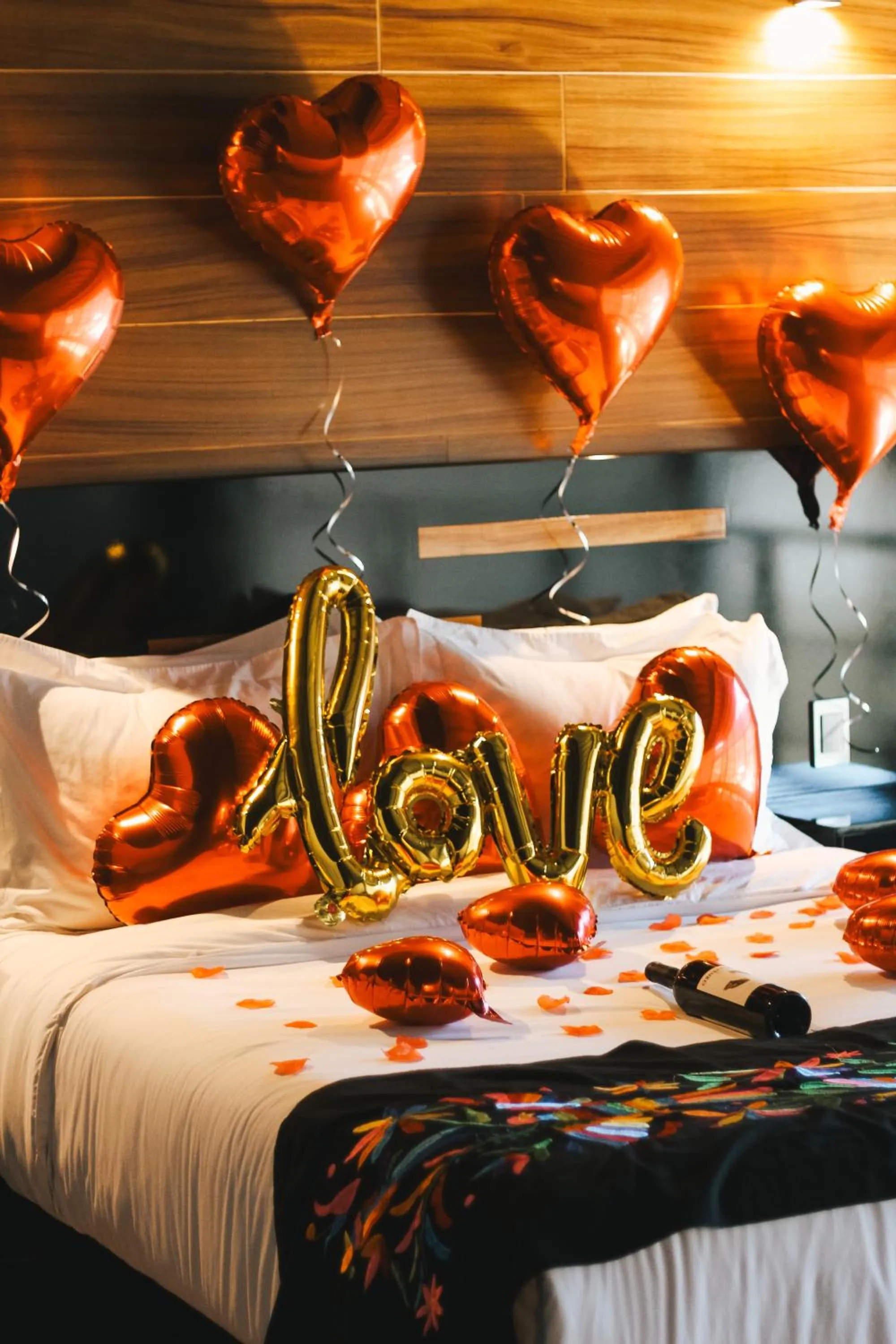 Bed in Origen75 Loft - Villas - Skypool - Viñedo, Valle de Guadalupe