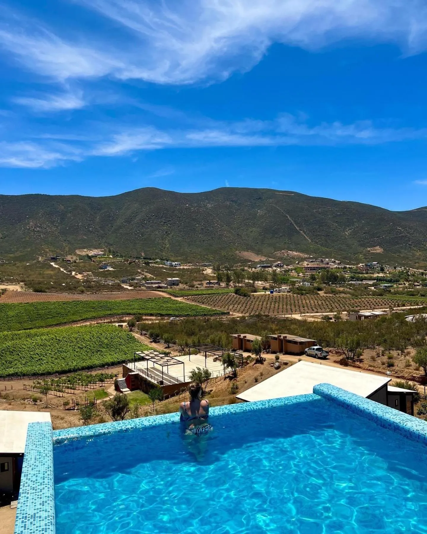 Swimming pool in Origen75 Loft - Villas - Skypool - Viñedo, Valle de Guadalupe