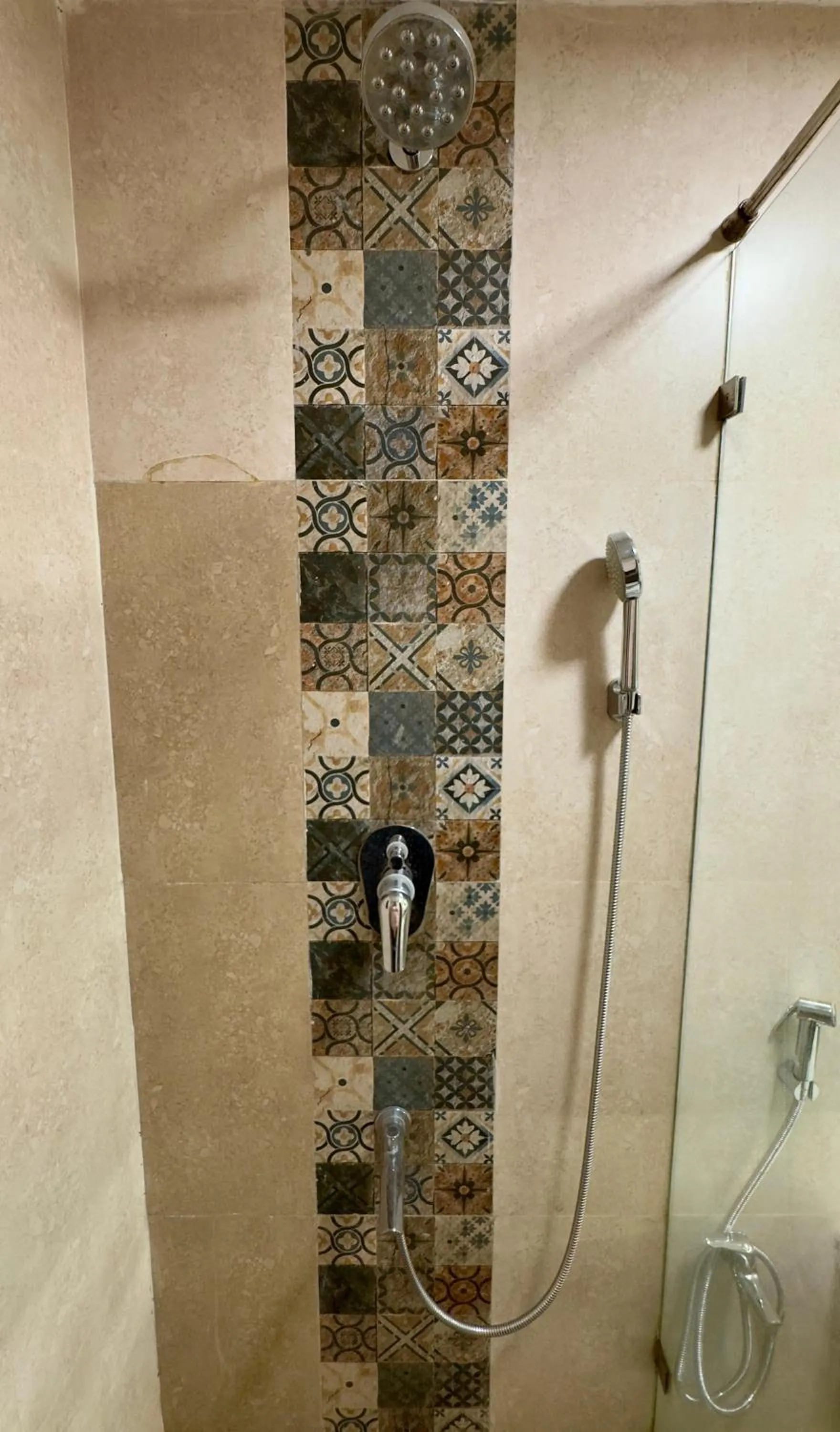 Shower in Upper Deck Resort - Stay and Relax at the Highest Peak Lonavala