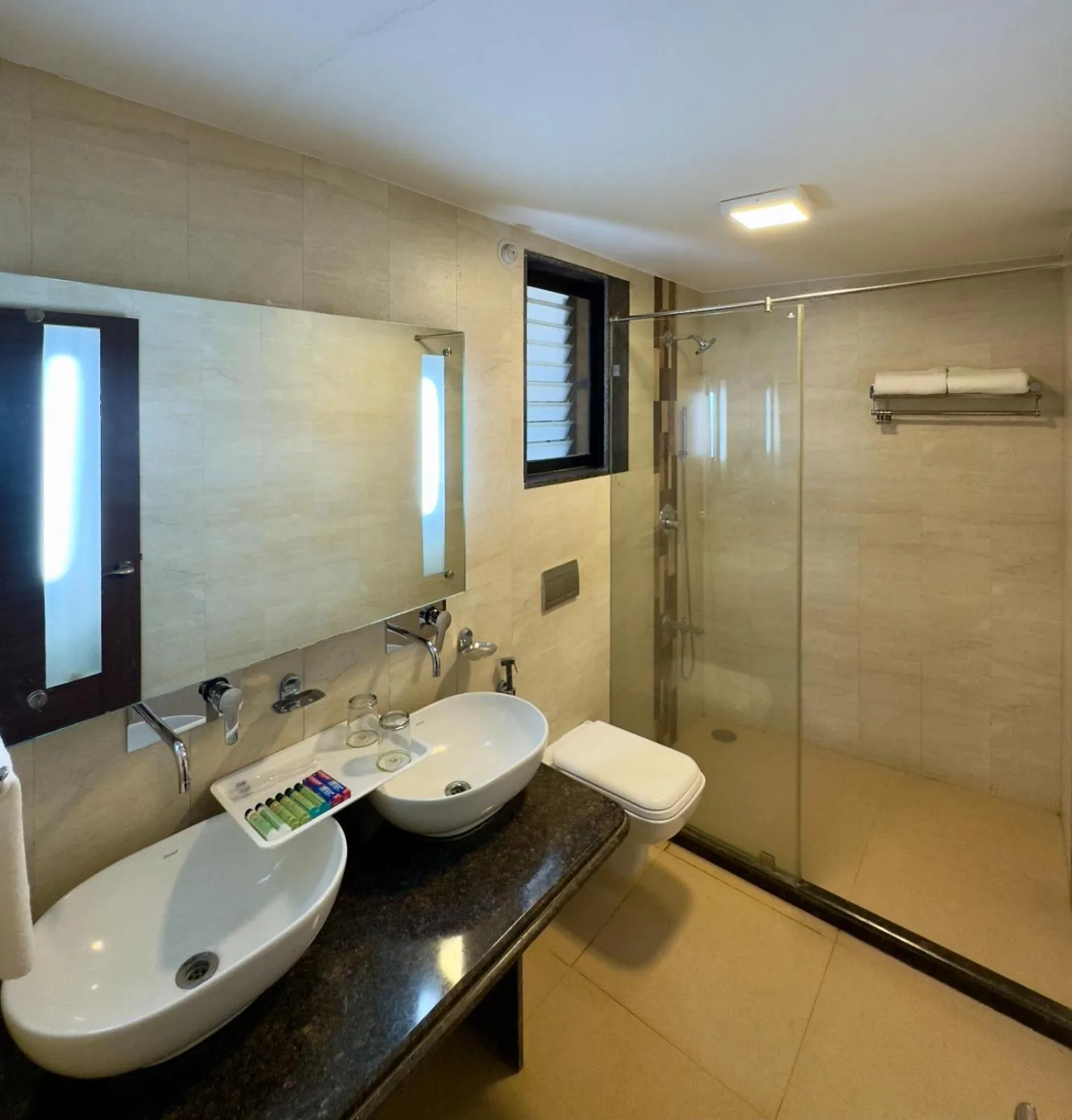 Bathroom in Upper Deck Resort - Stay and Relax at the Highest Peak Lonavala