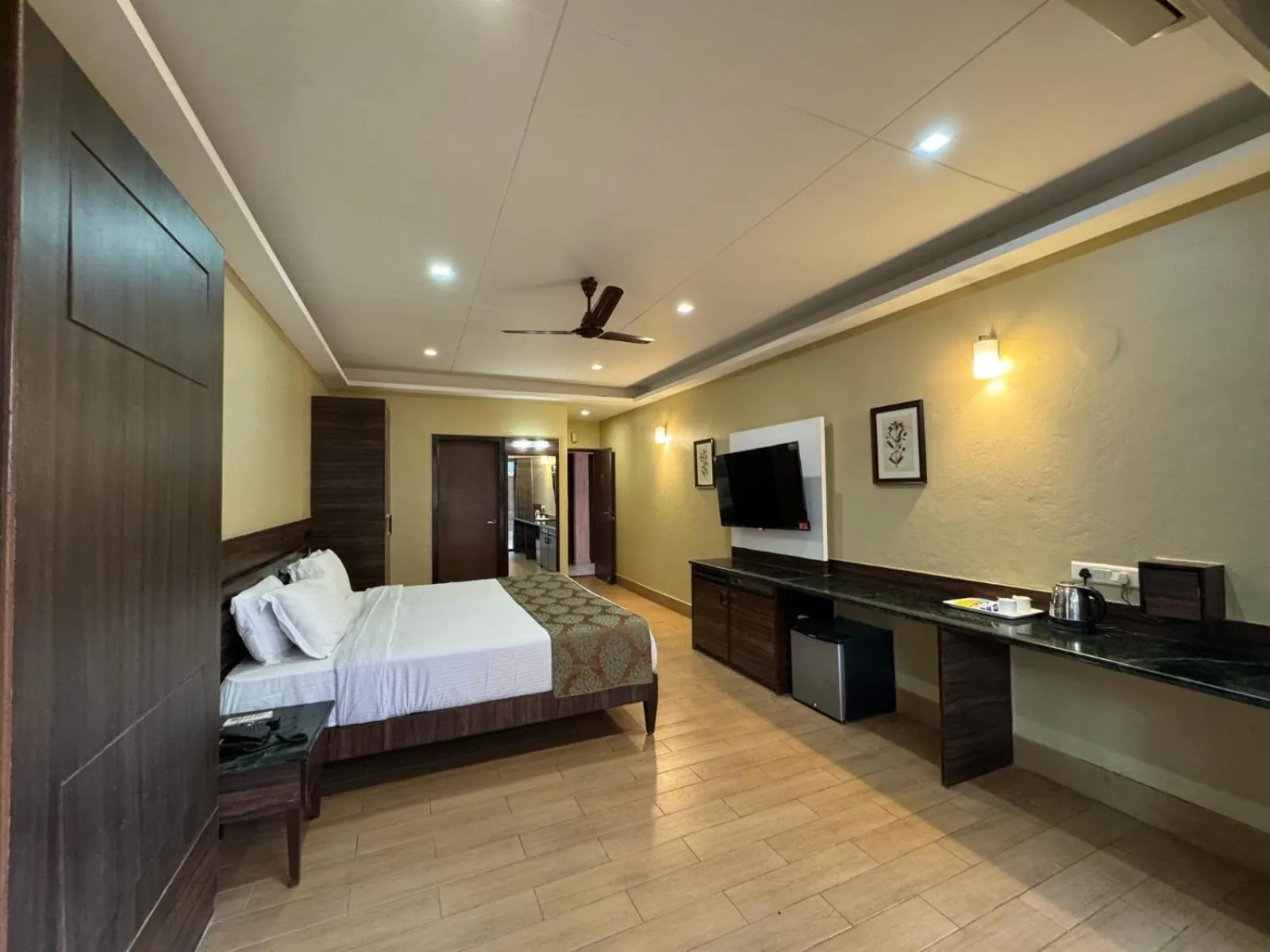 Bedroom, Bed in Upper Deck Resort - Stay and Relax at the Highest Peak Lonavala