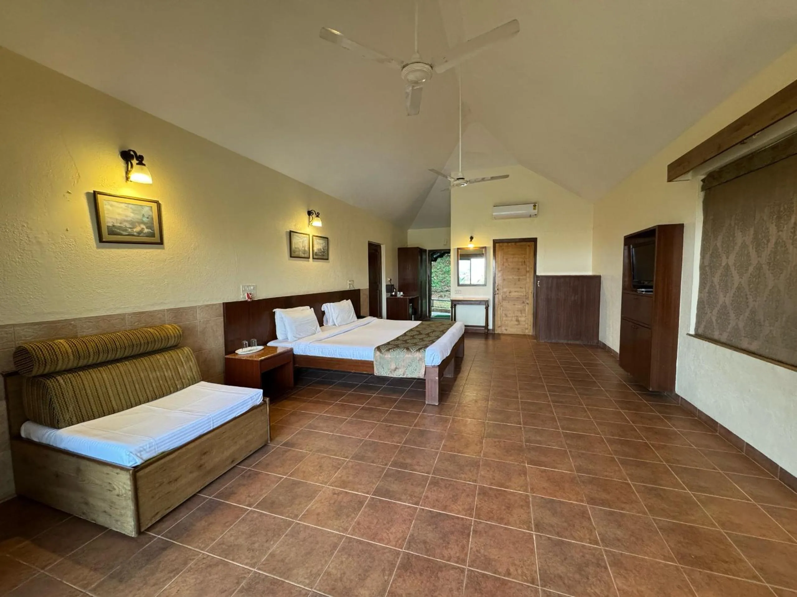 Bedroom, Bed in Upper Deck Resort - Stay and Relax at the Highest Peak Lonavala