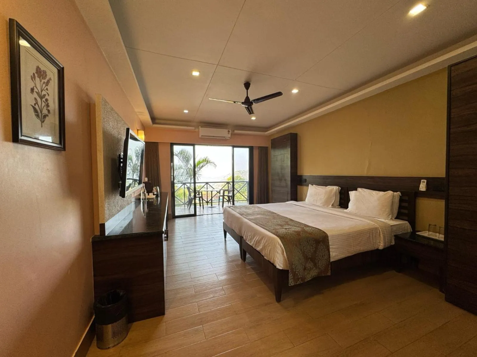 Bedroom, Bed in Upper Deck Resort - Stay and Relax at the Highest Peak Lonavala