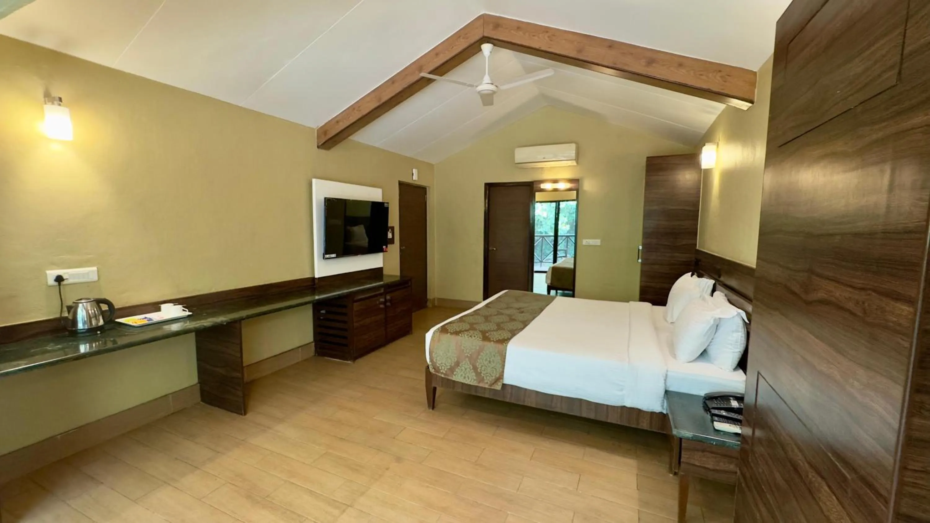Bed in Upper Deck Resort - Stay and Relax at the Highest Peak Lonavala