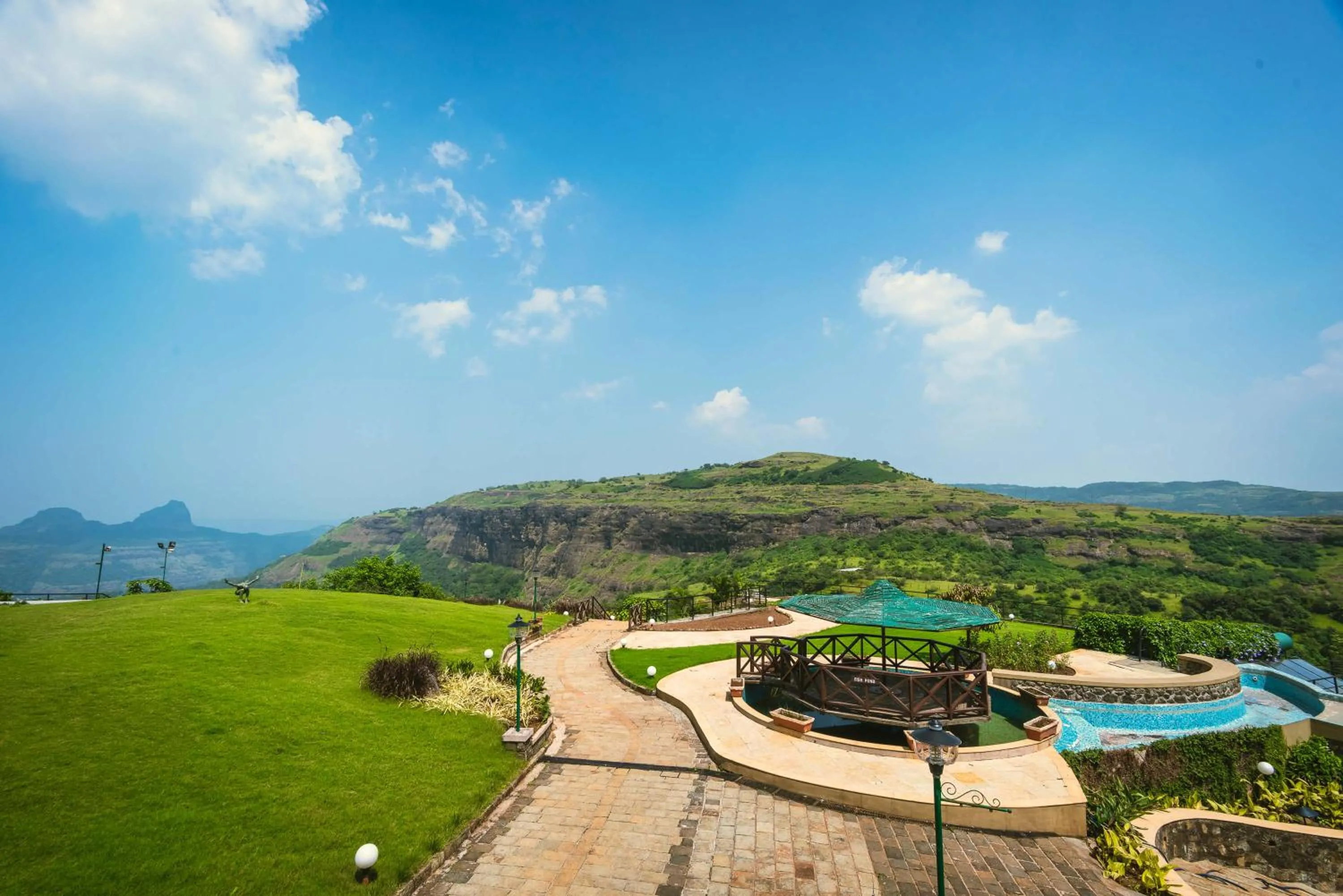 Bird's eye view in Upper Deck Resort - Stay and Relax at the Highest Peak Lonavala