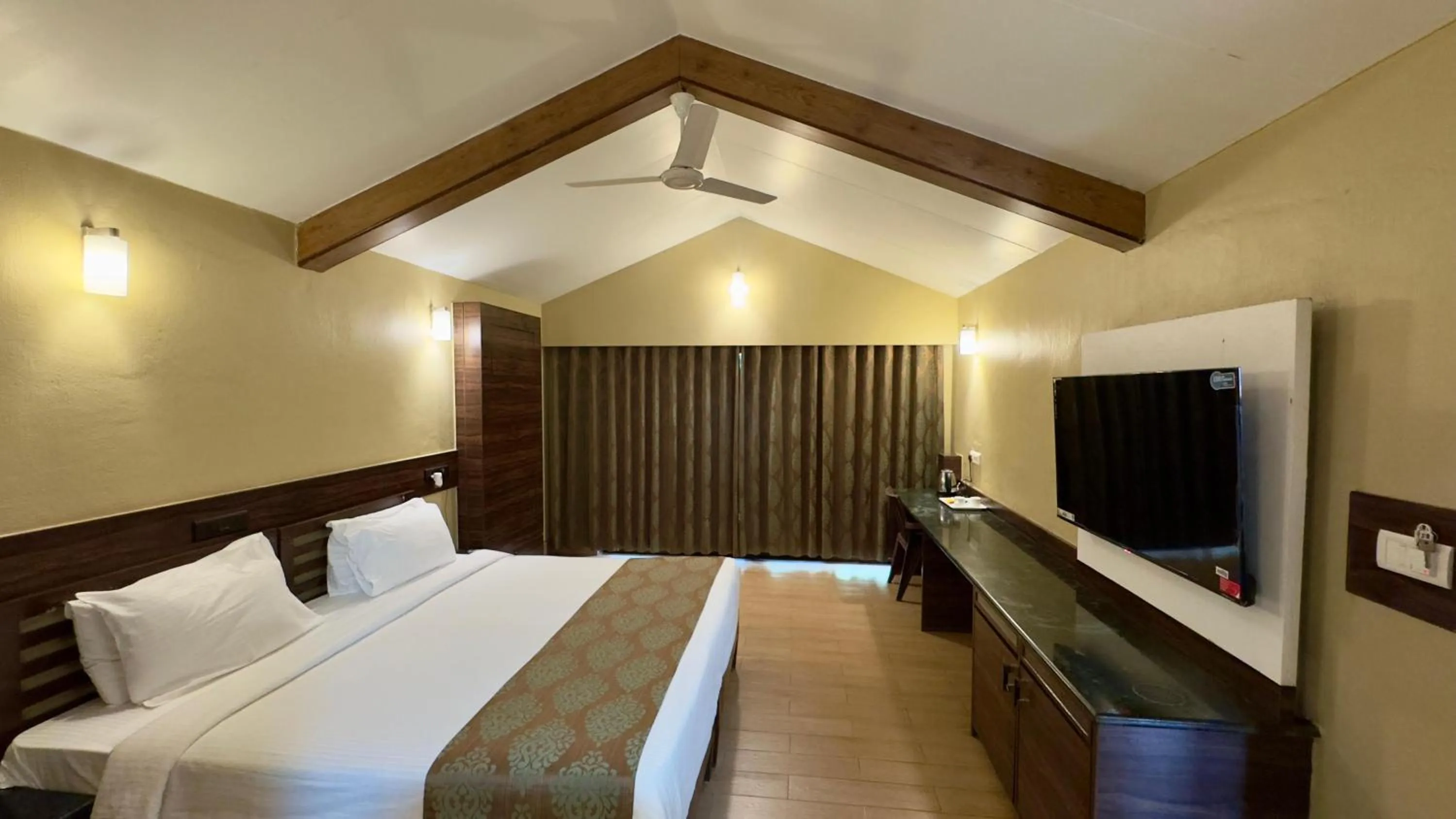Bed in Upper Deck Resort - Stay and Relax at the Highest Peak Lonavala