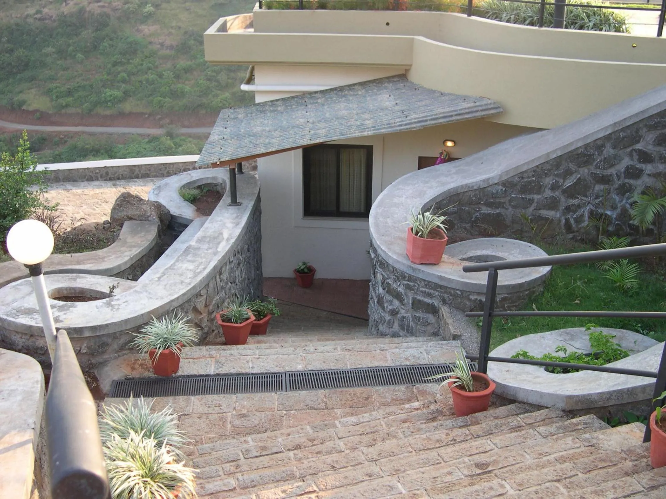 Decorative detail in Upper Deck Resort - Stay and Relax at the Highest Peak Lonavala