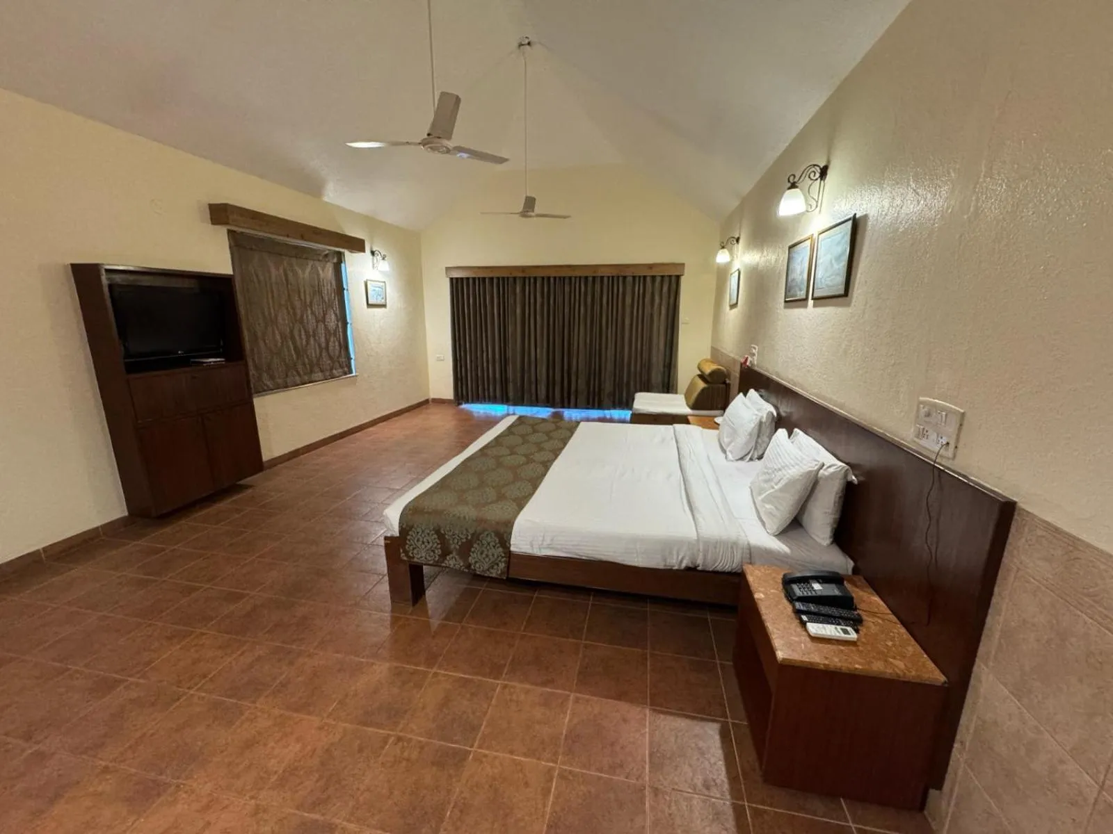 Bedroom, Bed in Upper Deck Resort - Stay and Relax at the Highest Peak Lonavala