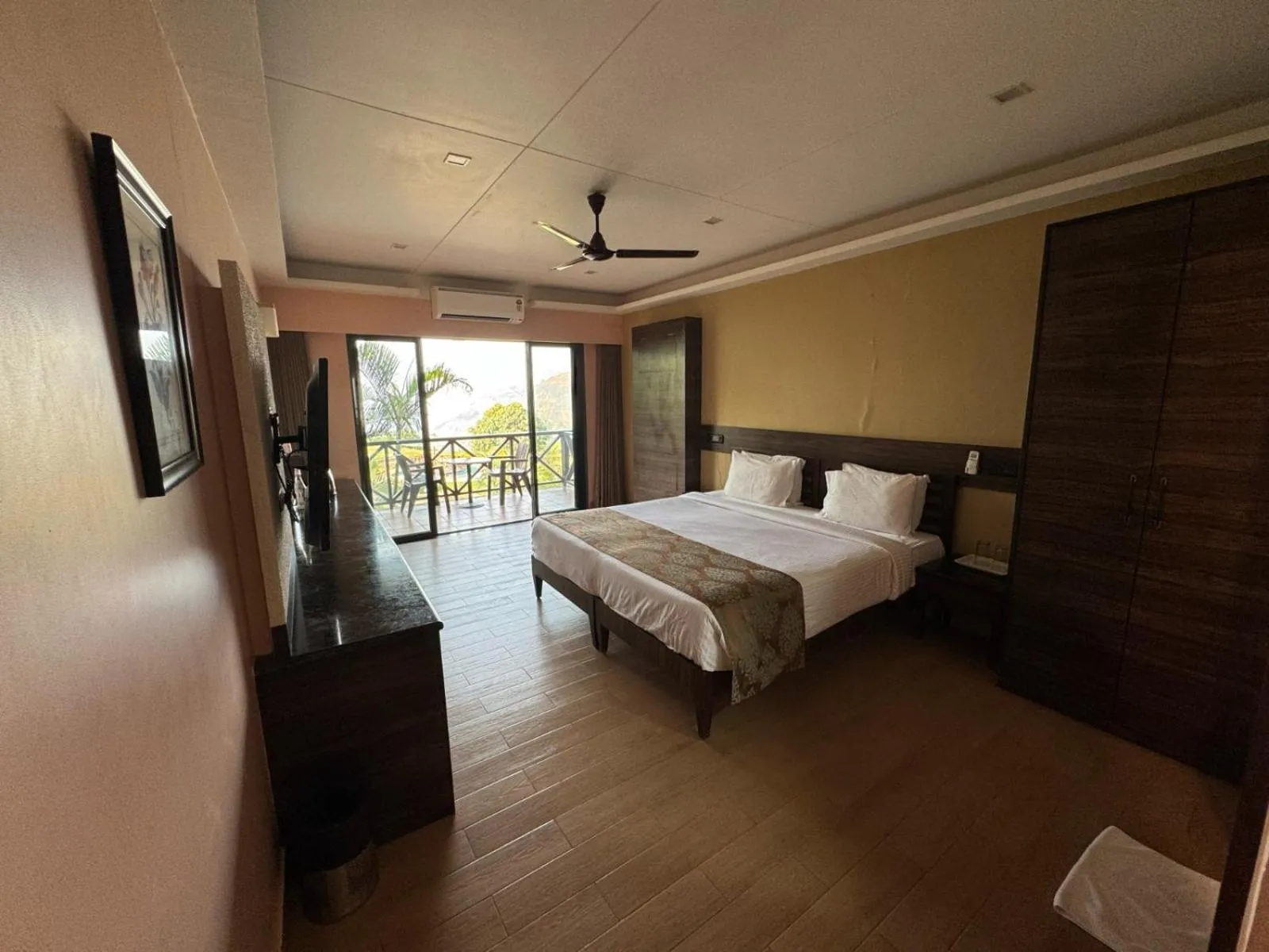 Bedroom, Bed in Upper Deck Resort - Stay and Relax at the Highest Peak Lonavala