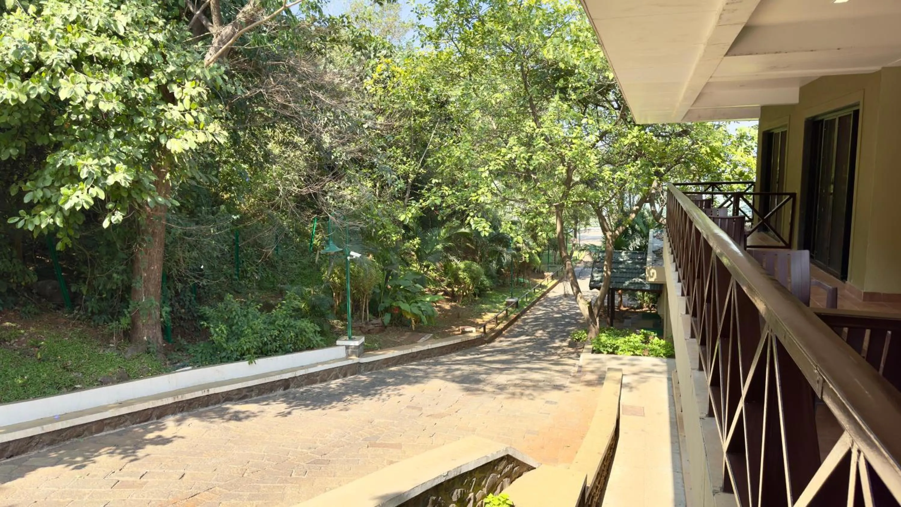 Garden view in Upper Deck Resort - Stay and Relax at the Highest Peak Lonavala