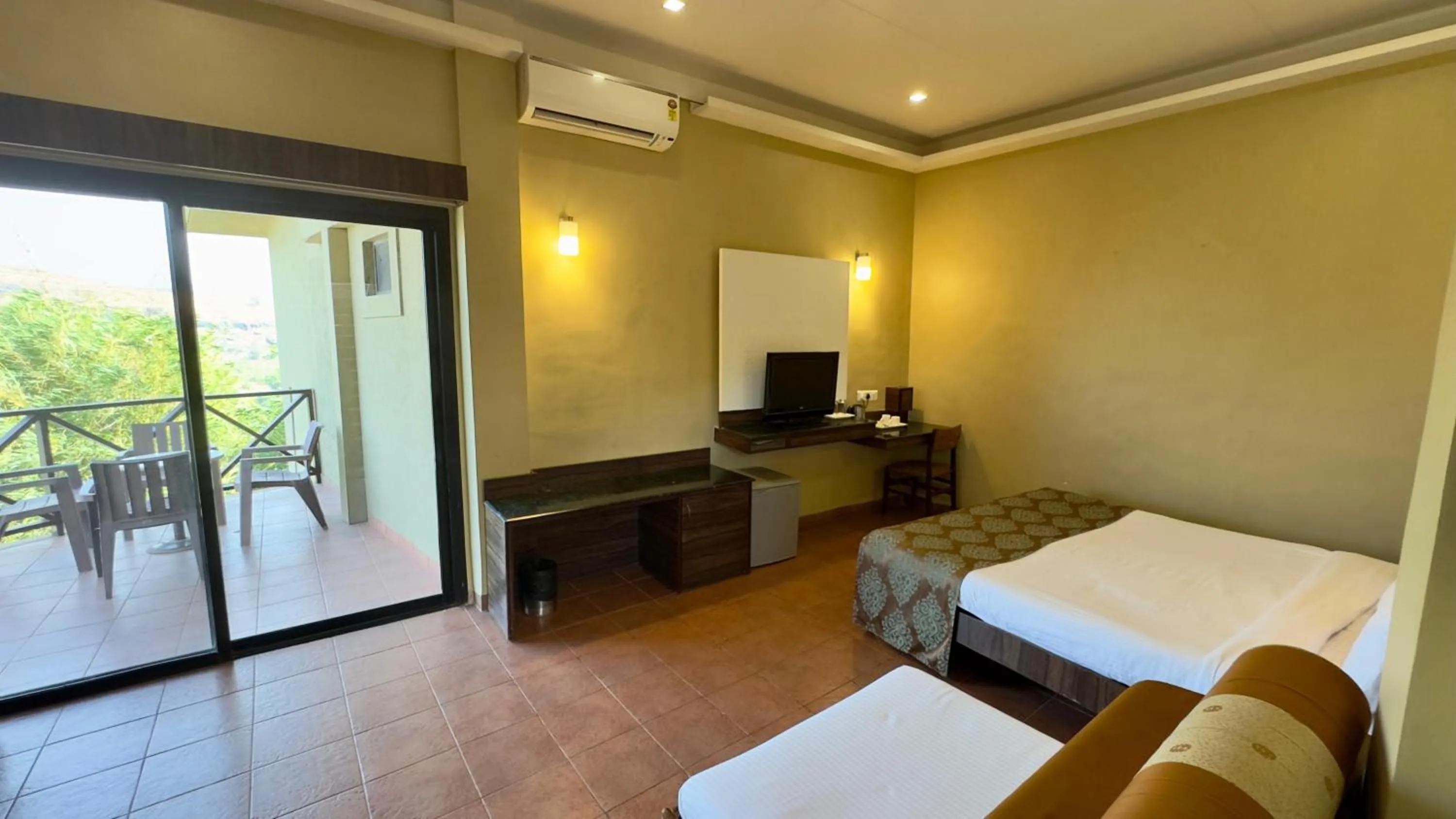 Bed in Upper Deck Resort - Stay and Relax at the Highest Peak Lonavala
