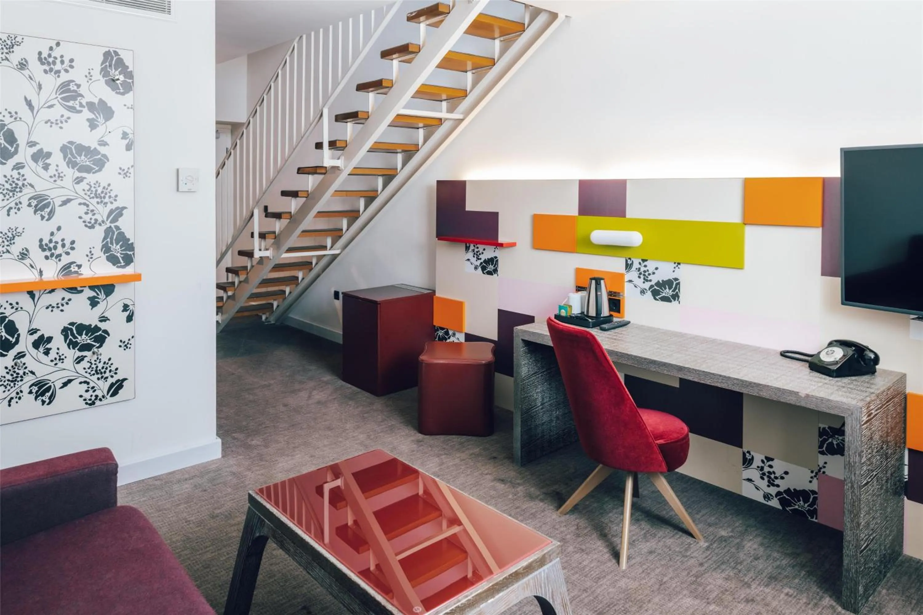 Photo of the whole room in pentahotel Wiesbaden