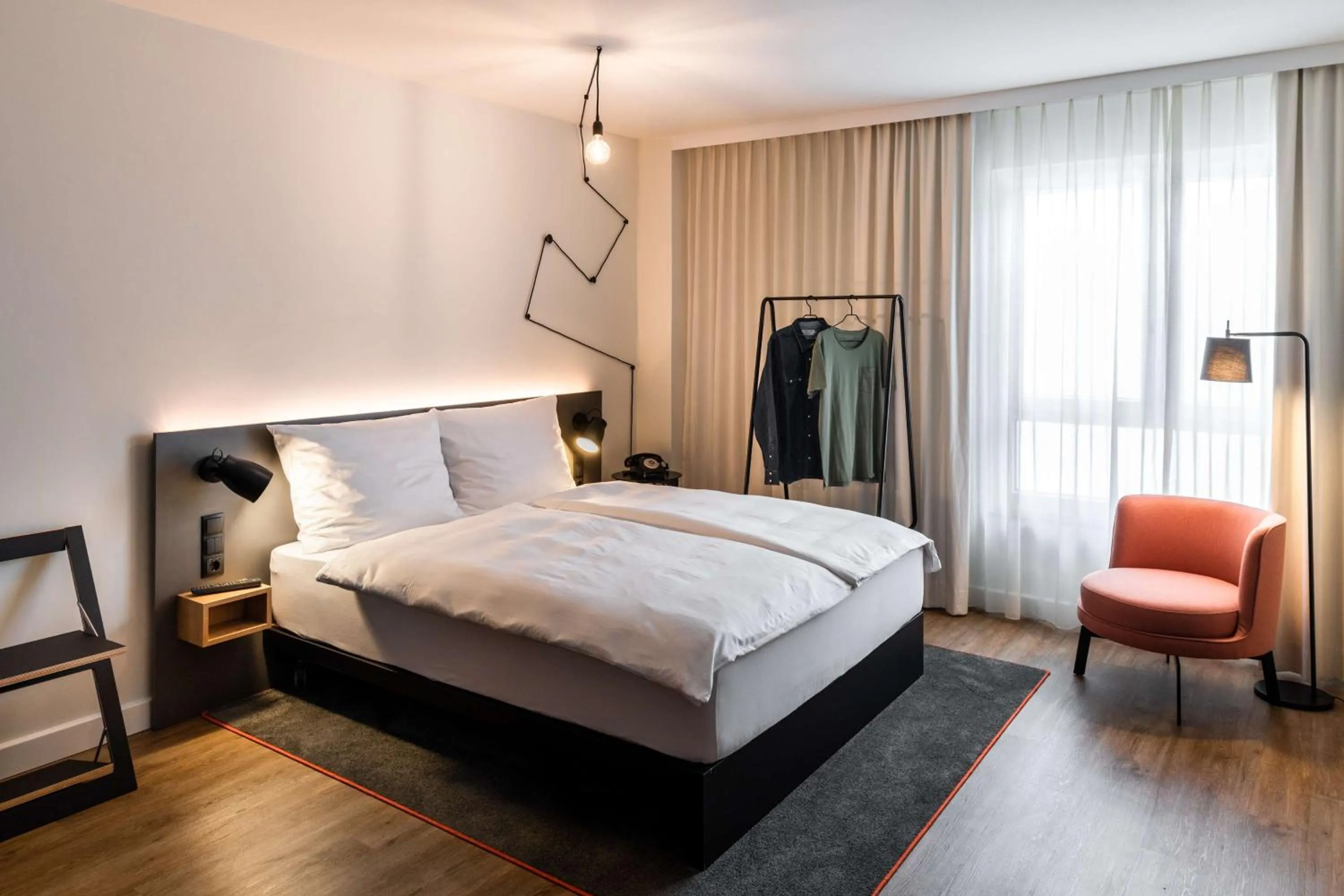 Bedroom, Bed in pentahotel Wiesbaden