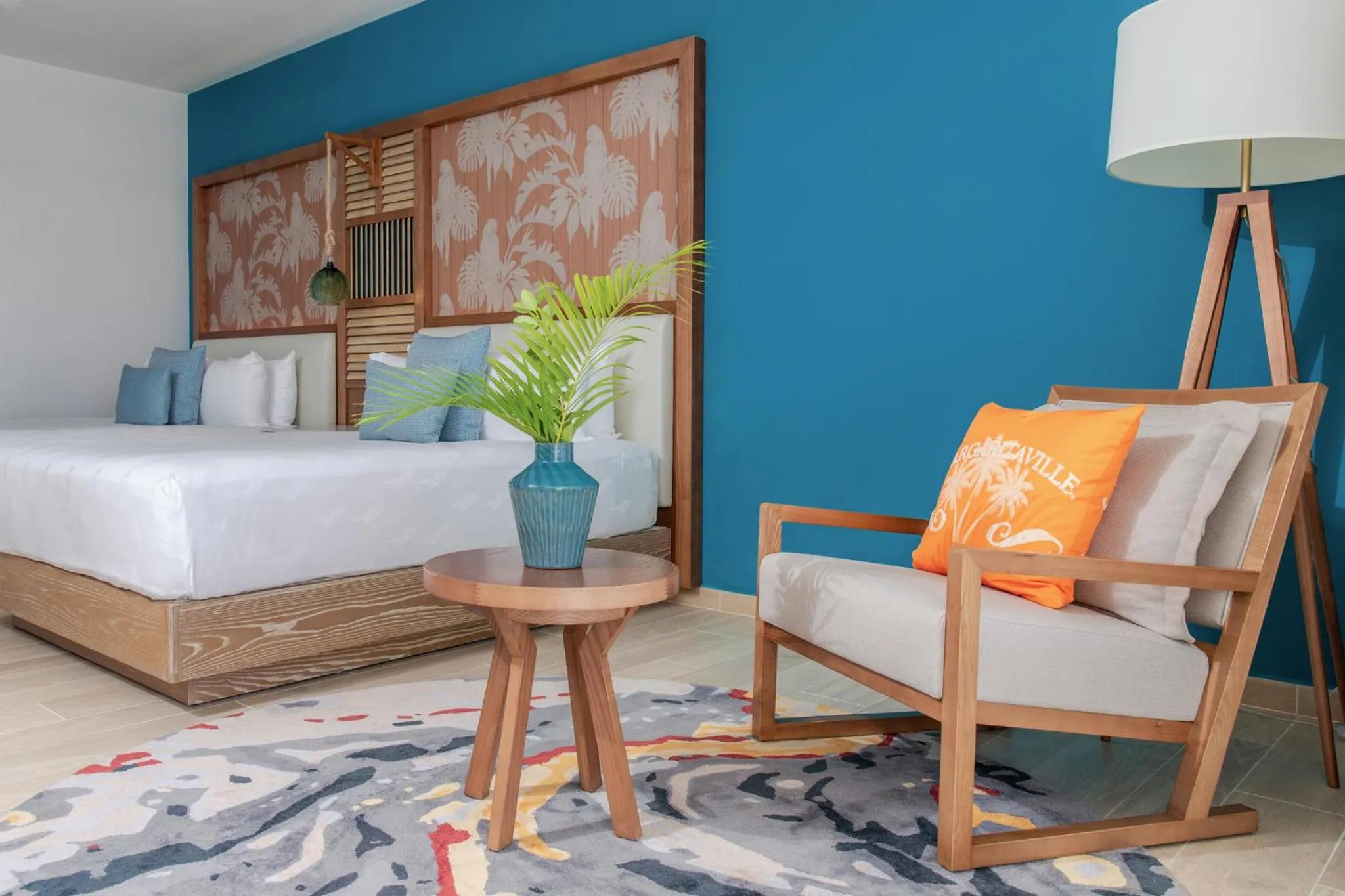 Living room in Margaritaville Beach Resort Cap Cana Hammock - An Adults Only All-Inclusive Experience