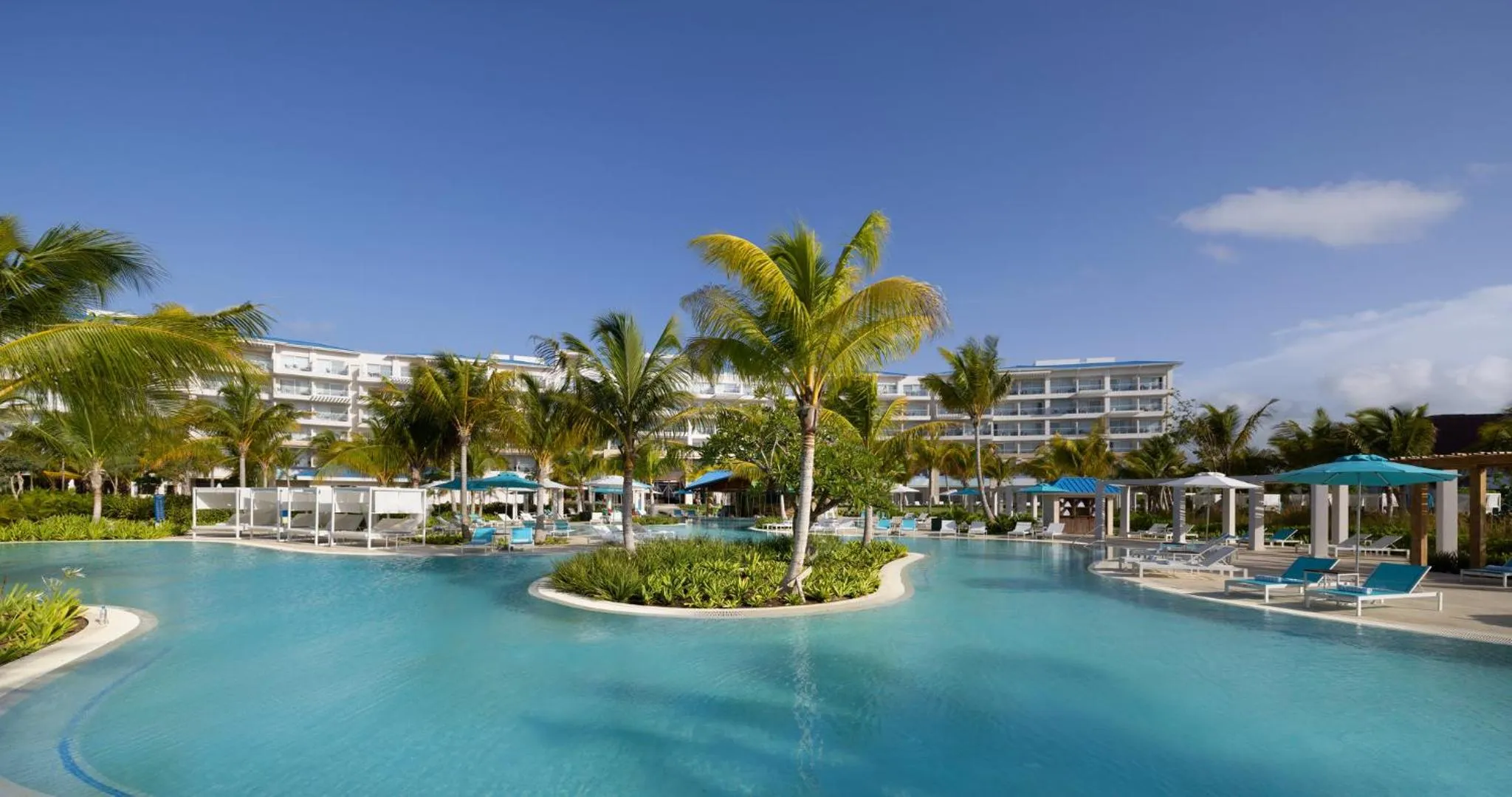 Swimming pool in Margaritaville Beach Resort Cap Cana Hammock - An Adults Only All-Inclusive Experience