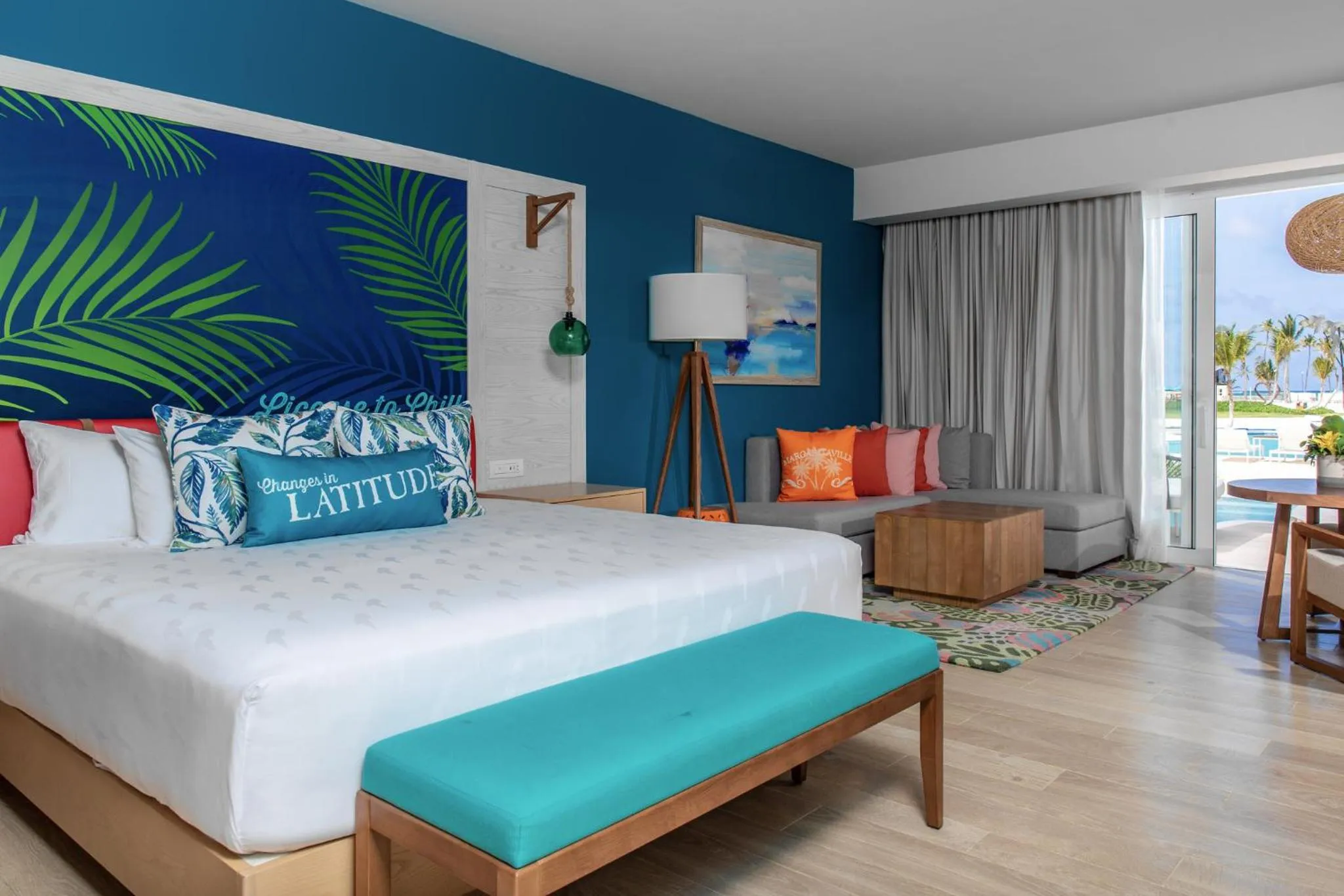 Photo of the whole room in Margaritaville Beach Resort Cap Cana Hammock - An Adults Only All-Inclusive Experience