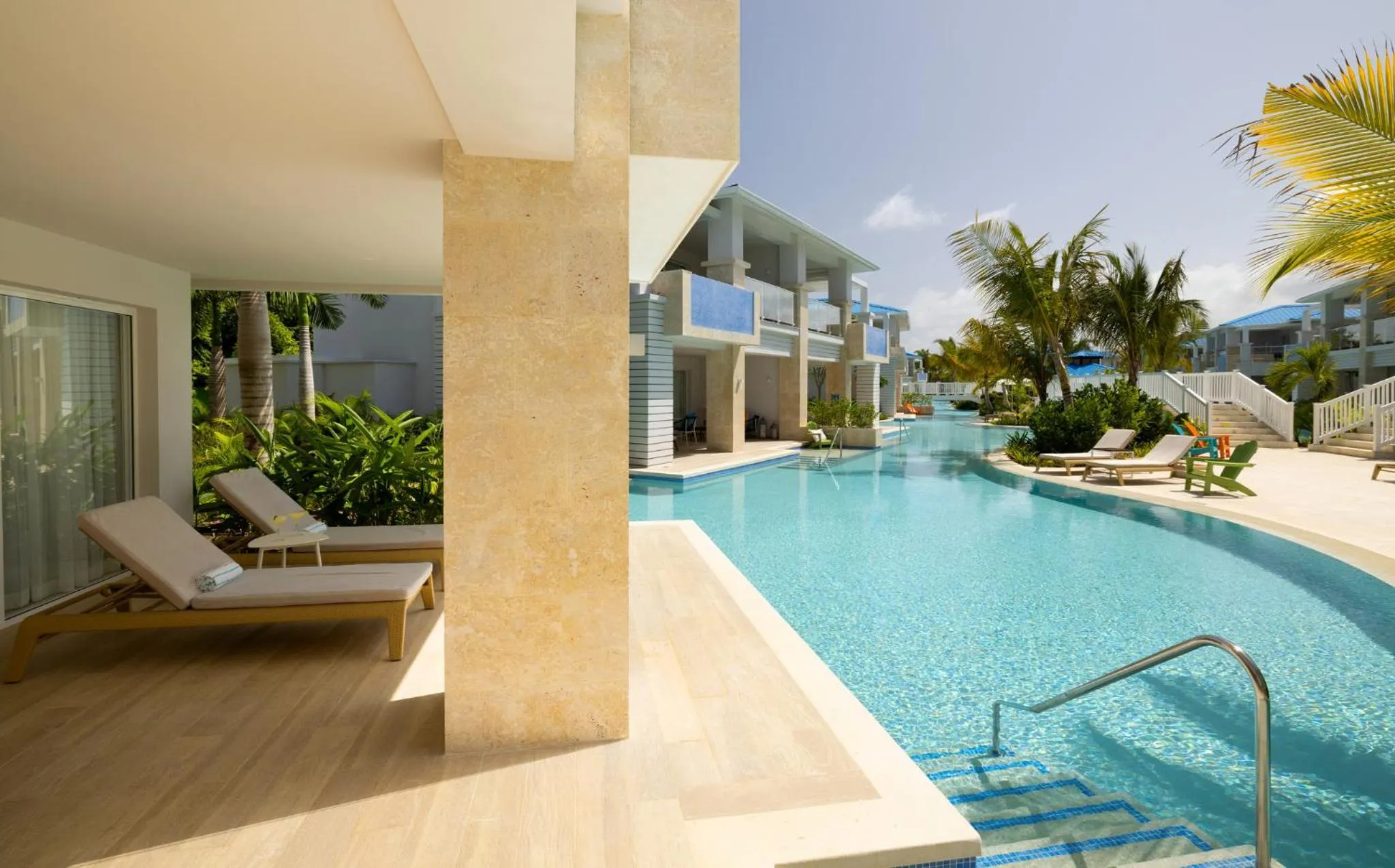 Swimming pool in Margaritaville Beach Resort Cap Cana Hammock - An Adults Only All-Inclusive Experience