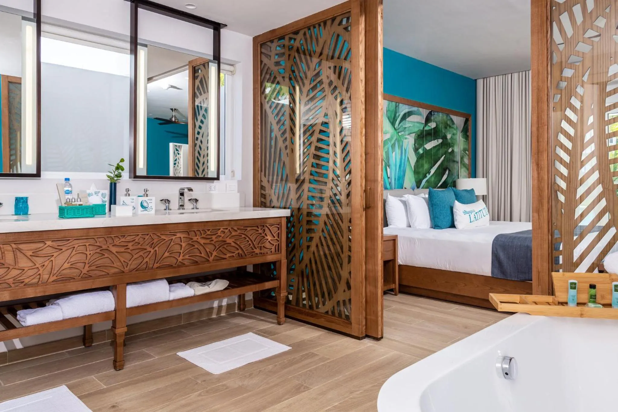 Bathroom in Margaritaville Beach Resort Cap Cana Hammock - An Adults Only All-Inclusive Experience