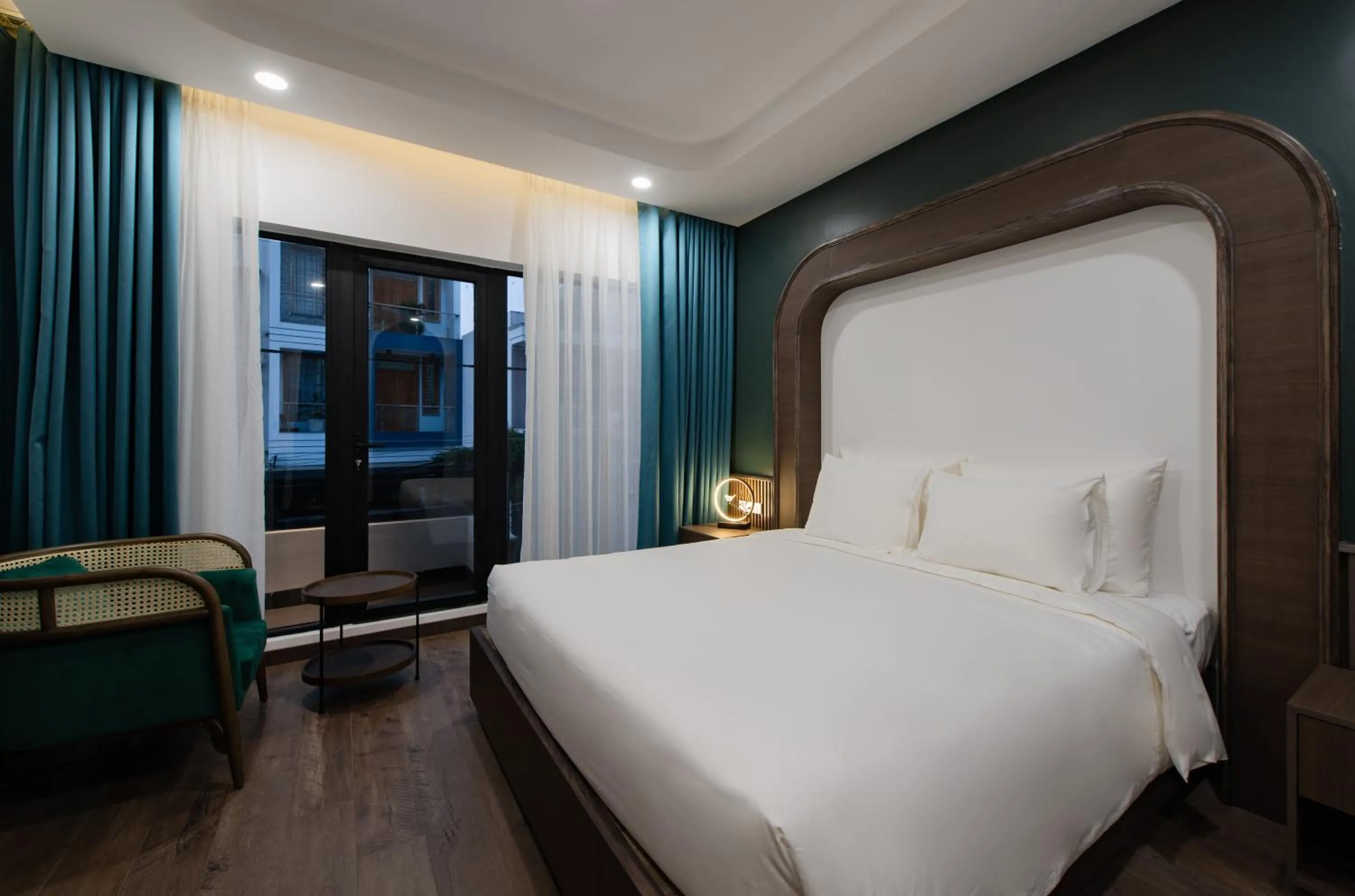 Bed in Khách sạn gần biển Miami Tuy Hoà Phú Yên