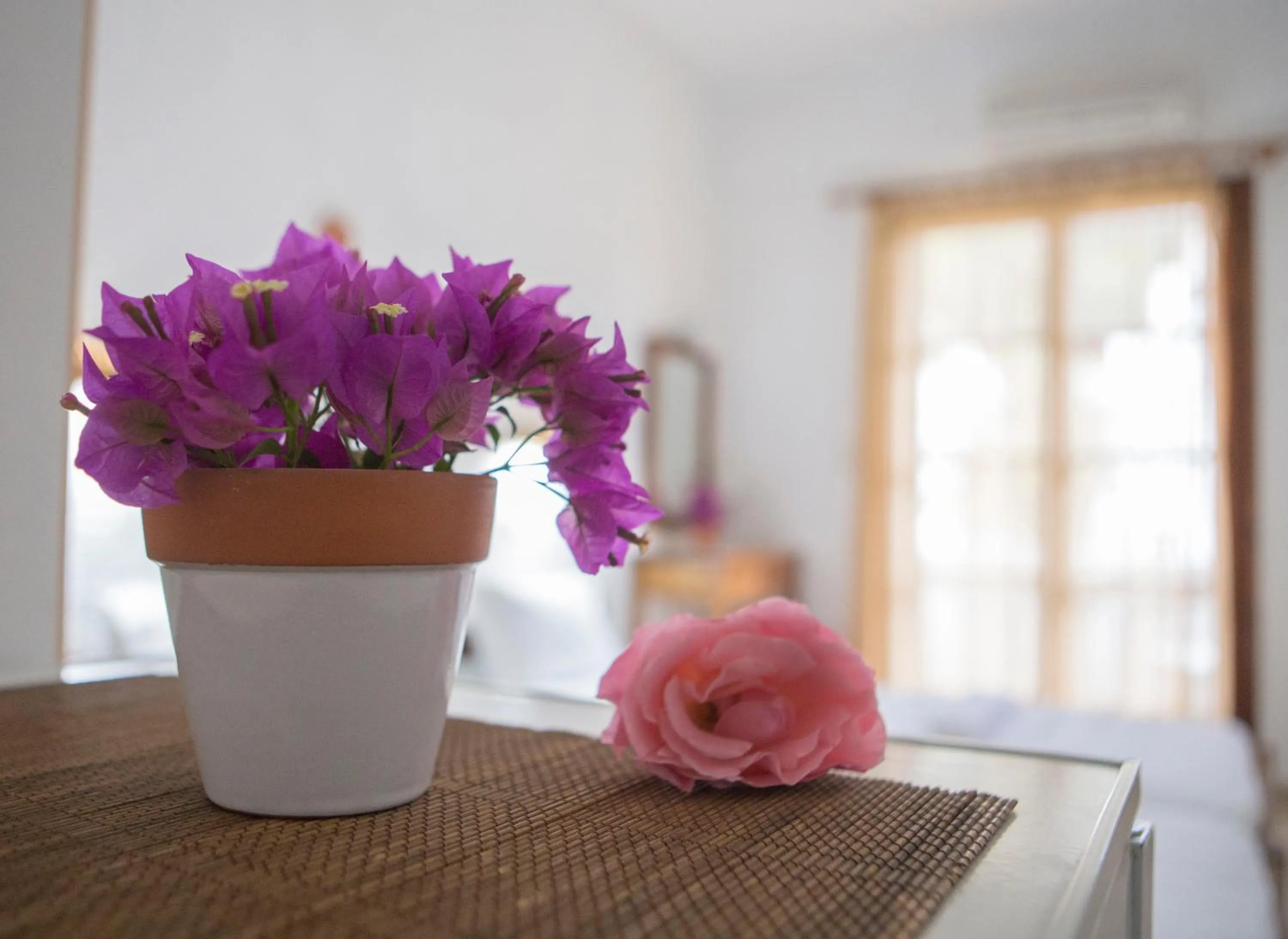 Bedroom in Oinoi Hotel